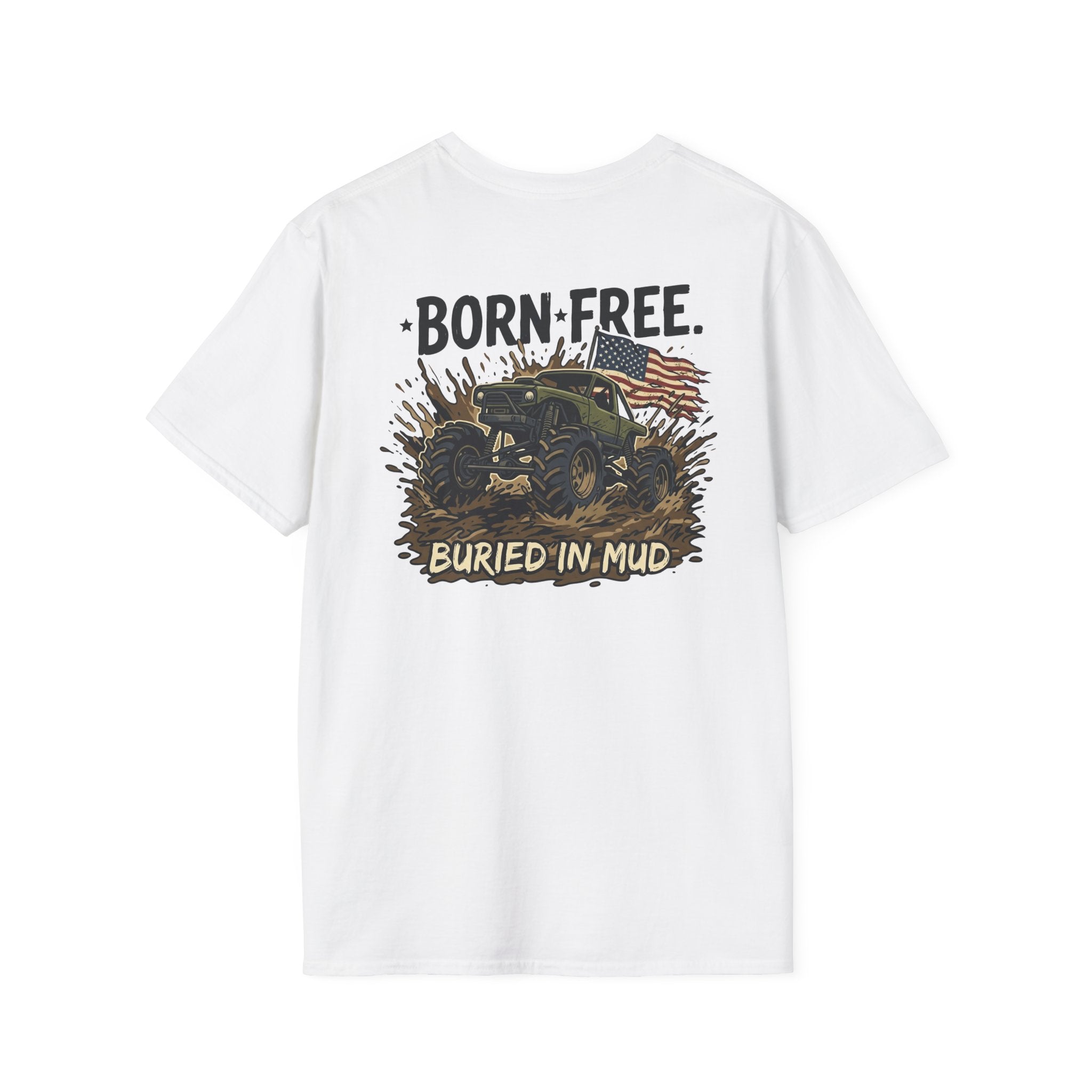Mud & Misfits "Born Free - Buried in Mud" T-shirt