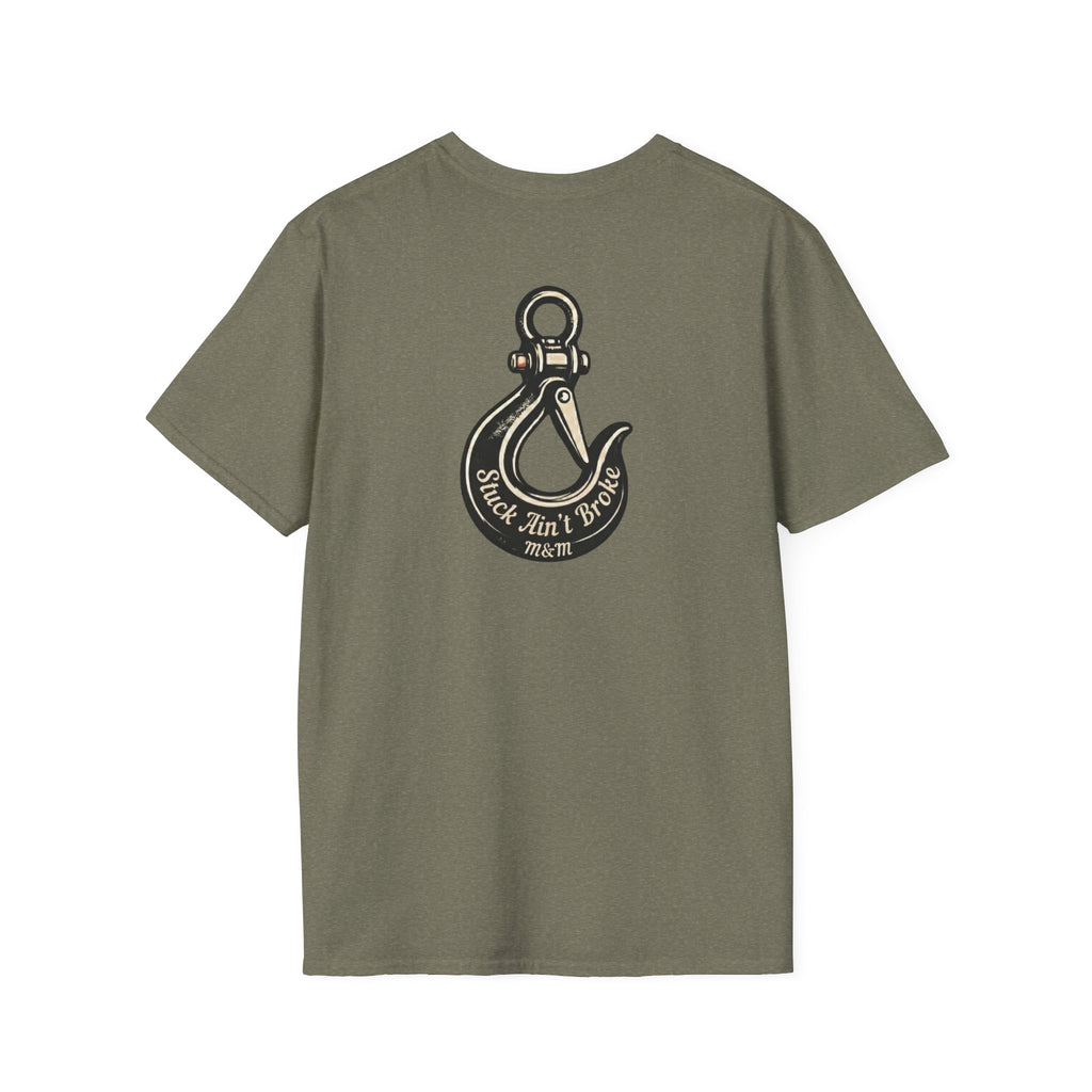 Mud & Misfits "Stuck Ain't Broke" Tow Hook T-shirt
