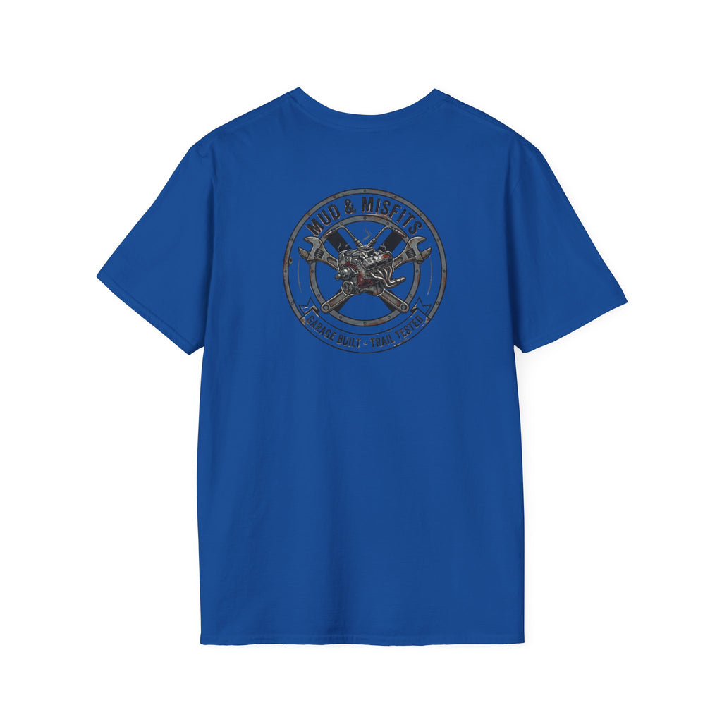 Mud & Misfits "Garage Built Trail Tested" T-shirt