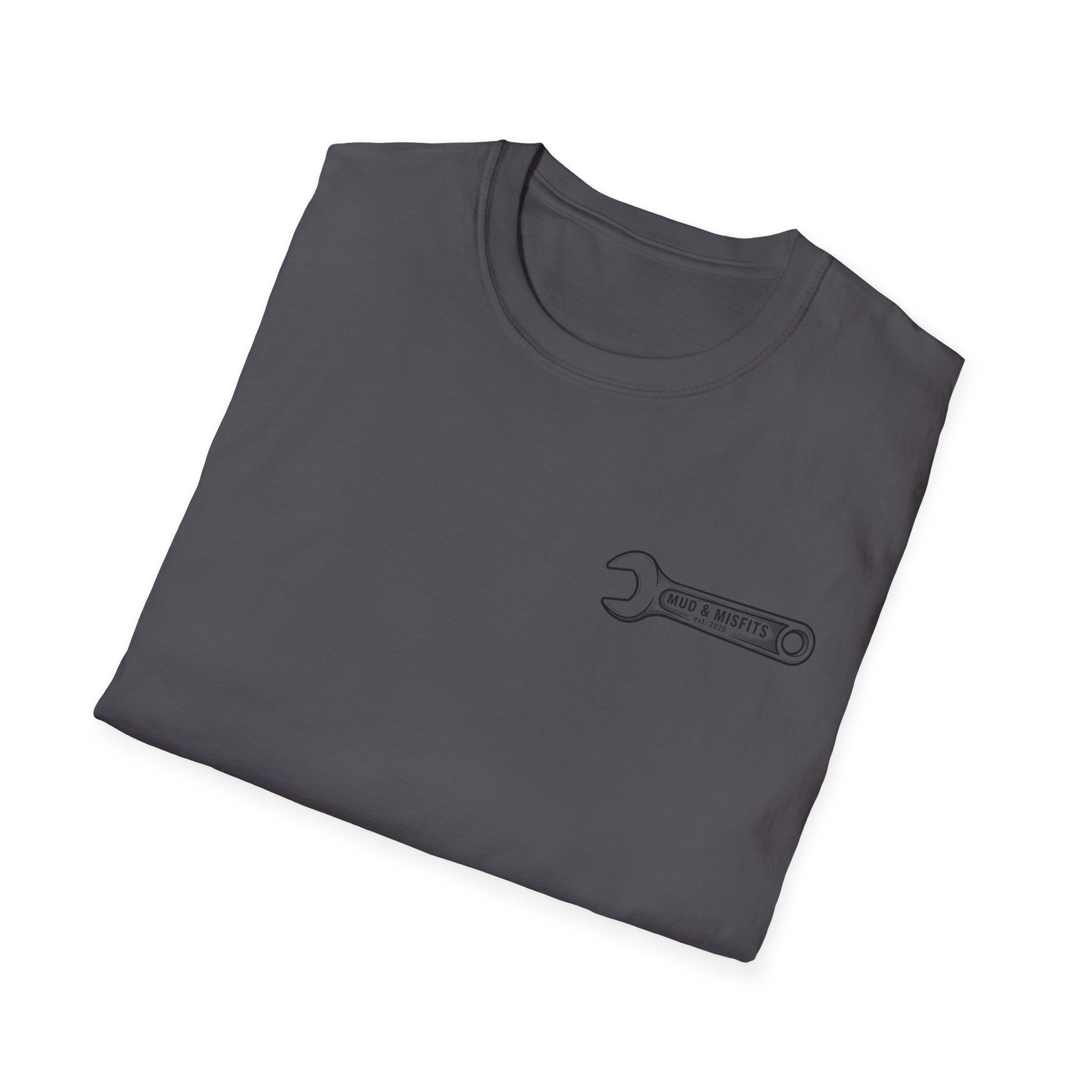 Mud & Misfits "Garage Built Trail Tested" T-shirt