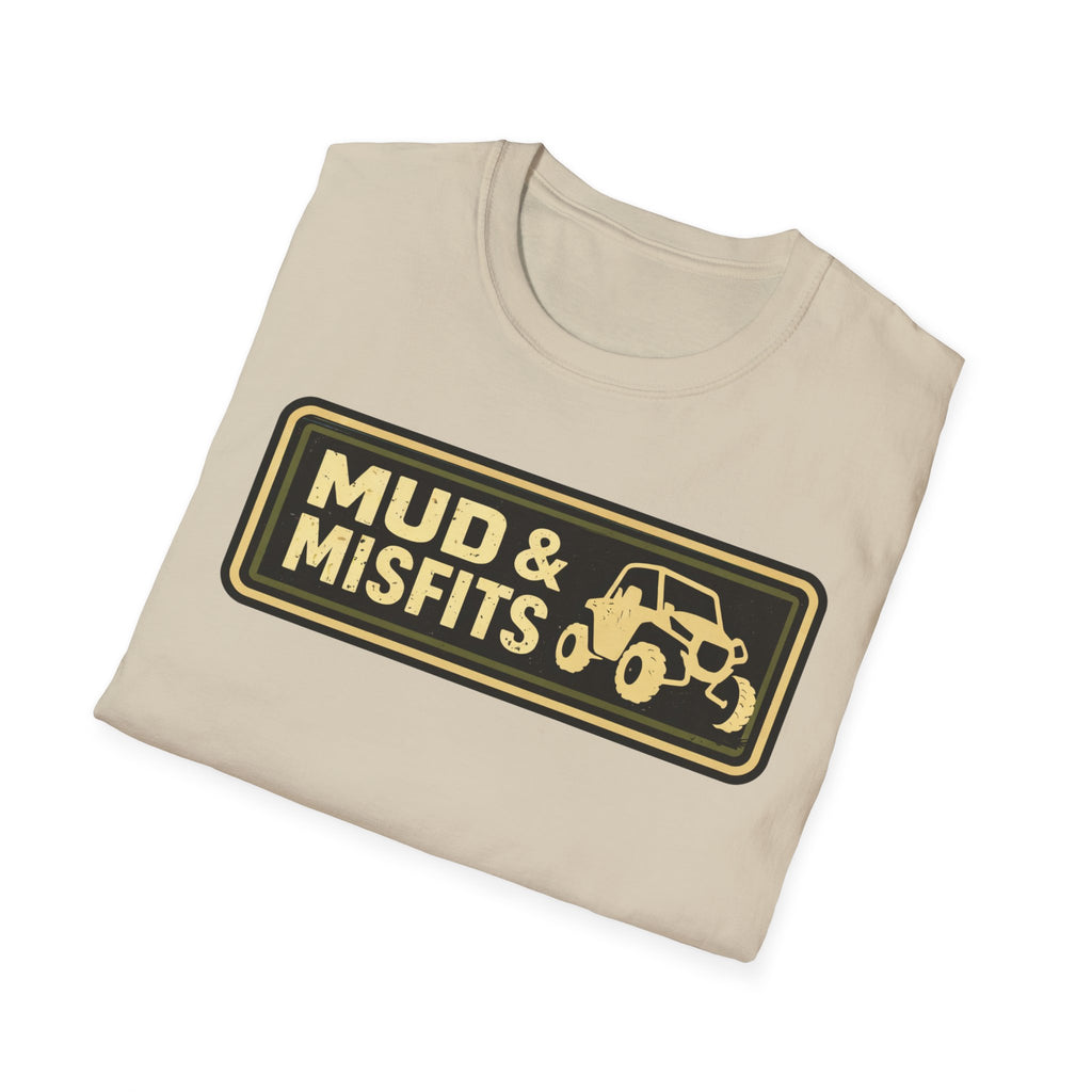 Mud & Misfits Dark Horizontal Patch T-shirt
