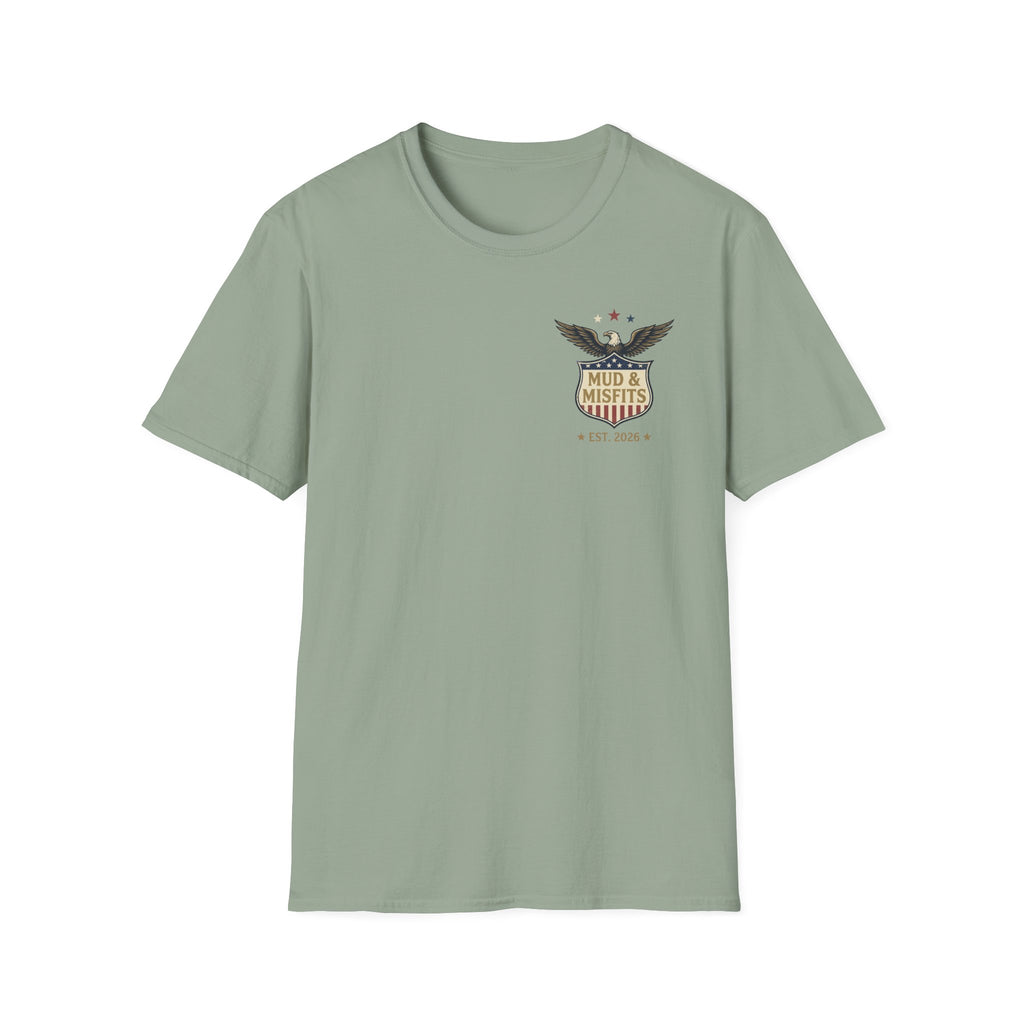 Mud & Misfits "Born Free - Buried in Mud" T-shirt