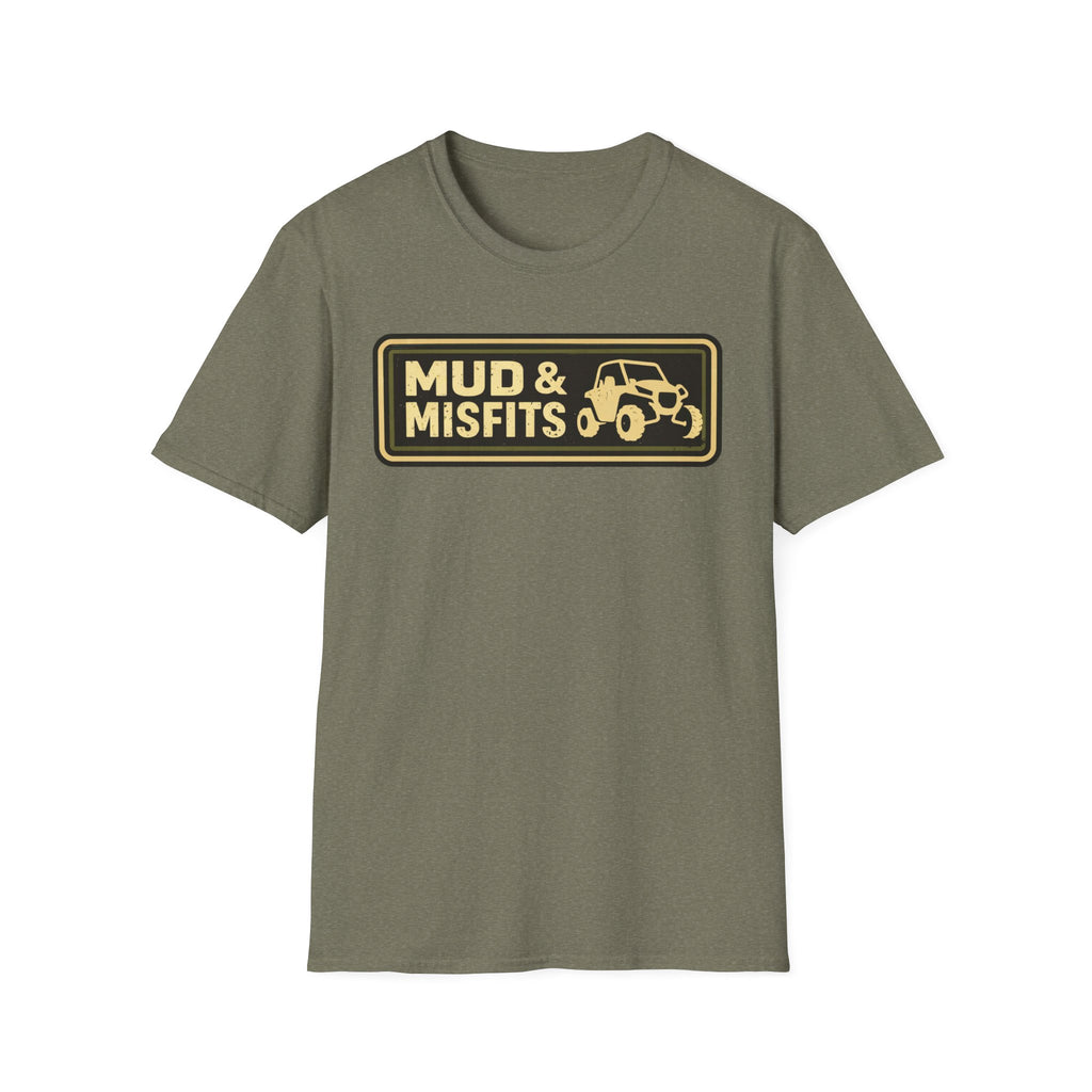 Mud & Misfits Dark Horizontal Patch T-shirt