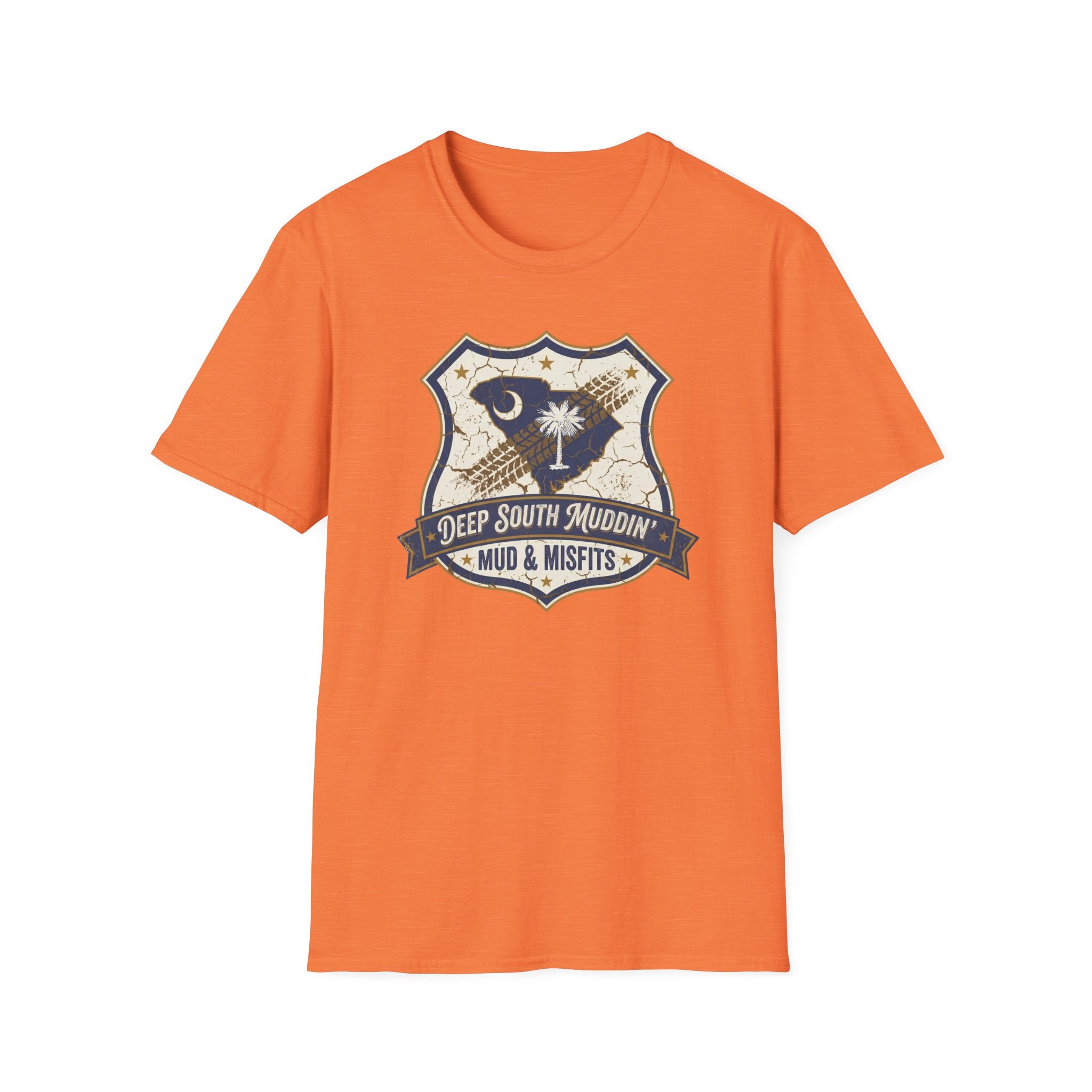 Mud & Misfits SC State Badge "Deep South Muddin" T-shirt