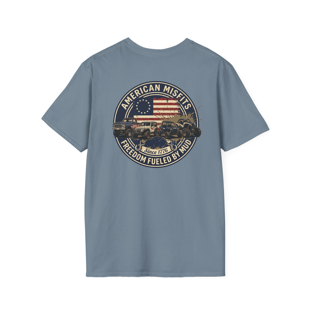 Mud & Misfits 'American Misfits - Freedom Fueled By Mud' T-shirt