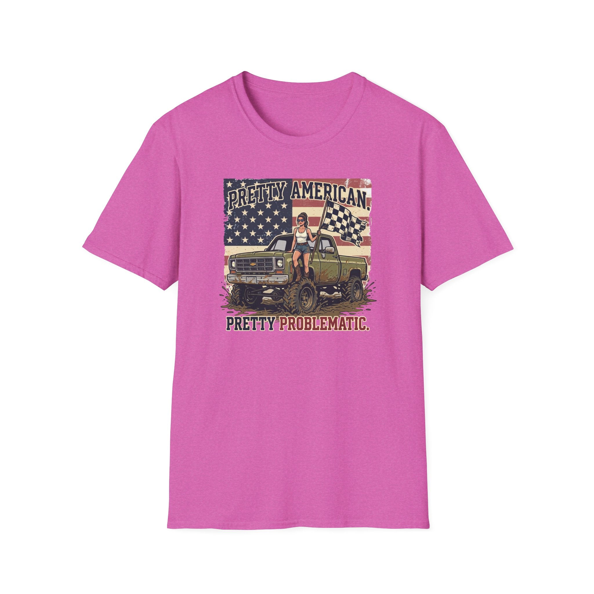 Mud & Misfits 'Pretty American - Pretty Problematic' T-shirt