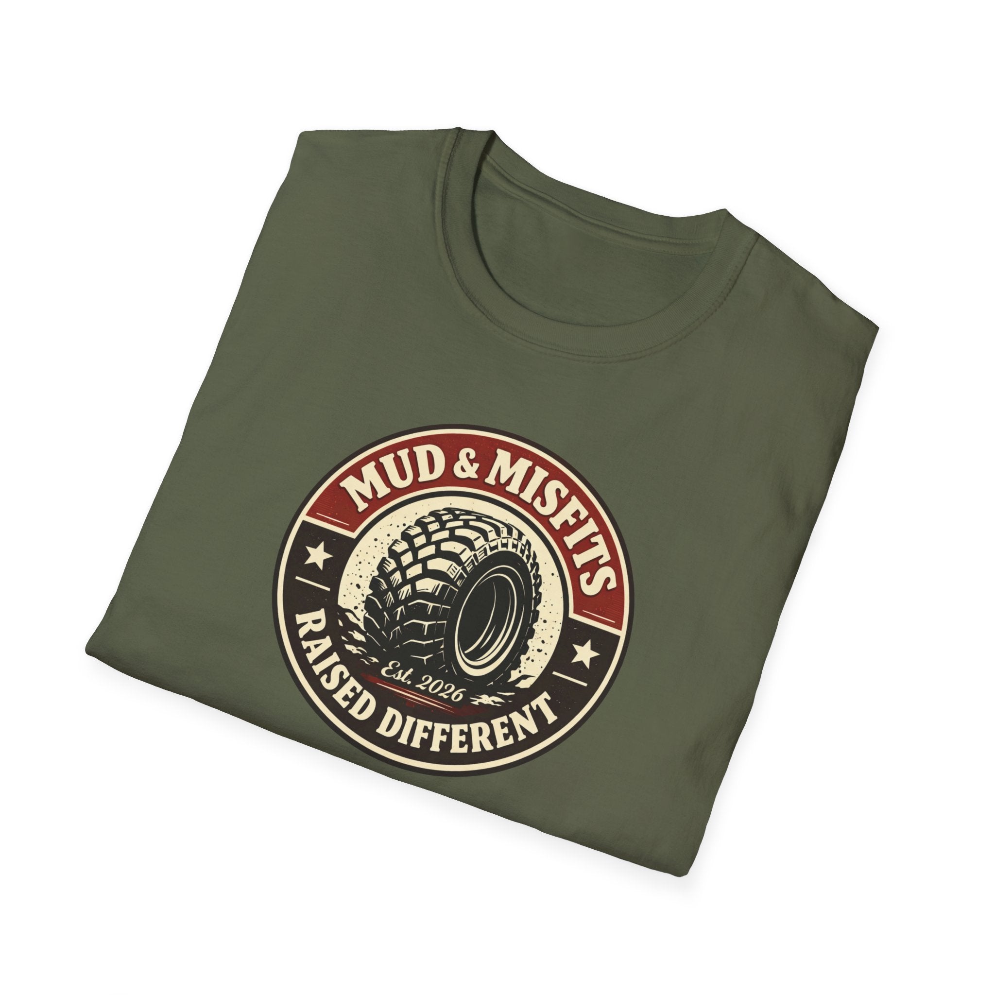 Mud & Misfits "Raised Different" T-shirt