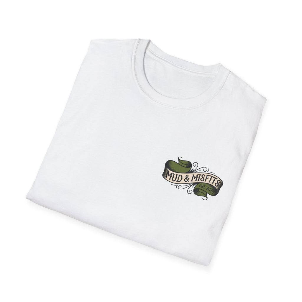 Mud & Misfits "My Favorite Shade is Mud" American Tattoo T-shirt