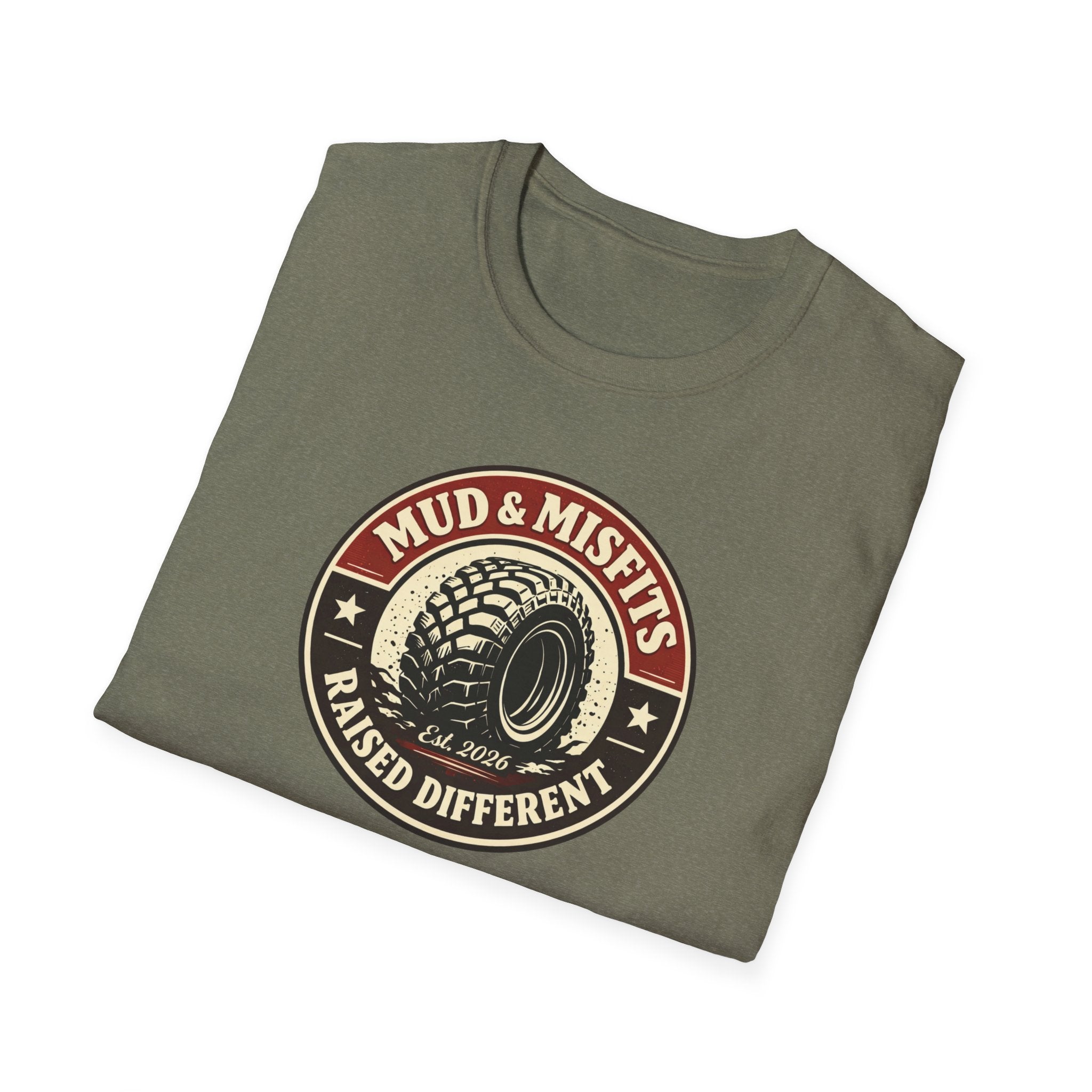 Mud & Misfits "Raised Different" T-shirt