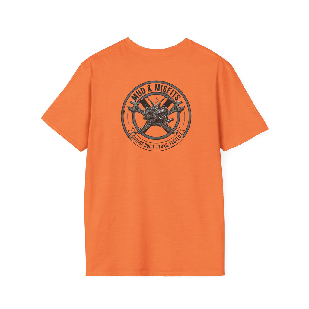 Mud & Misfits "Garage Built Trail Tested" T-shirt