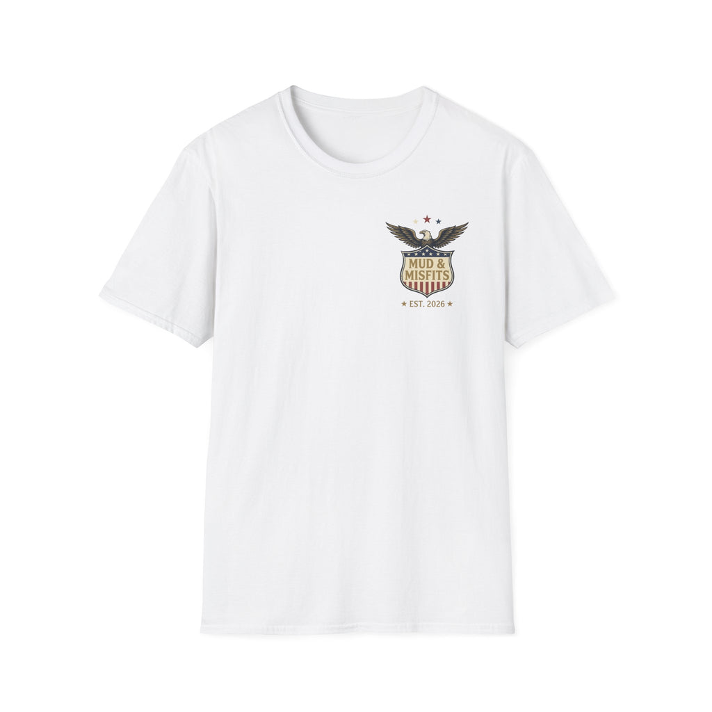 Mud & Misfits "USA 250th Birthday - Freedom Fueled By Mud" T-shirt