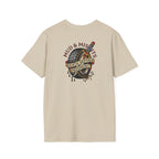 Mud & Misfits "Death Before Pavement" American Tattoo T-shirt
