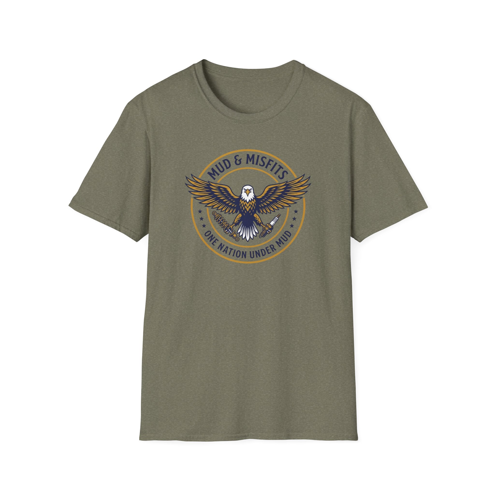 Mud & Misfits "One Nation Under Mud" Eagle T-shirt