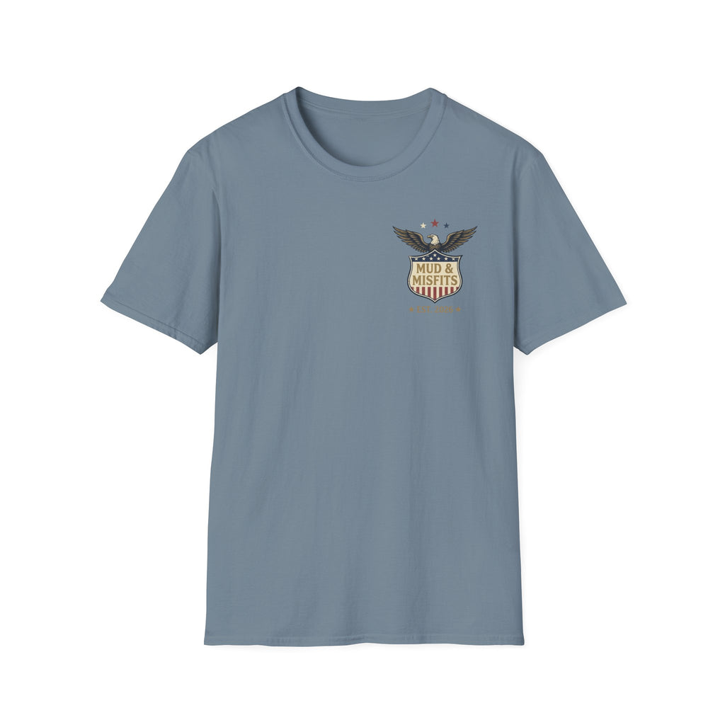 Mud & Misfits "Born Free - Buried in Mud" T-shirt
