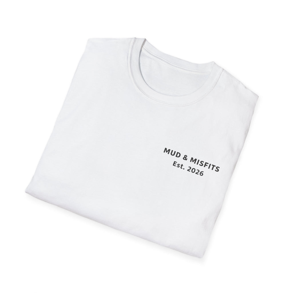 Mud & Misfits "Mud Runs Deep" Shackle Hook T-shirt