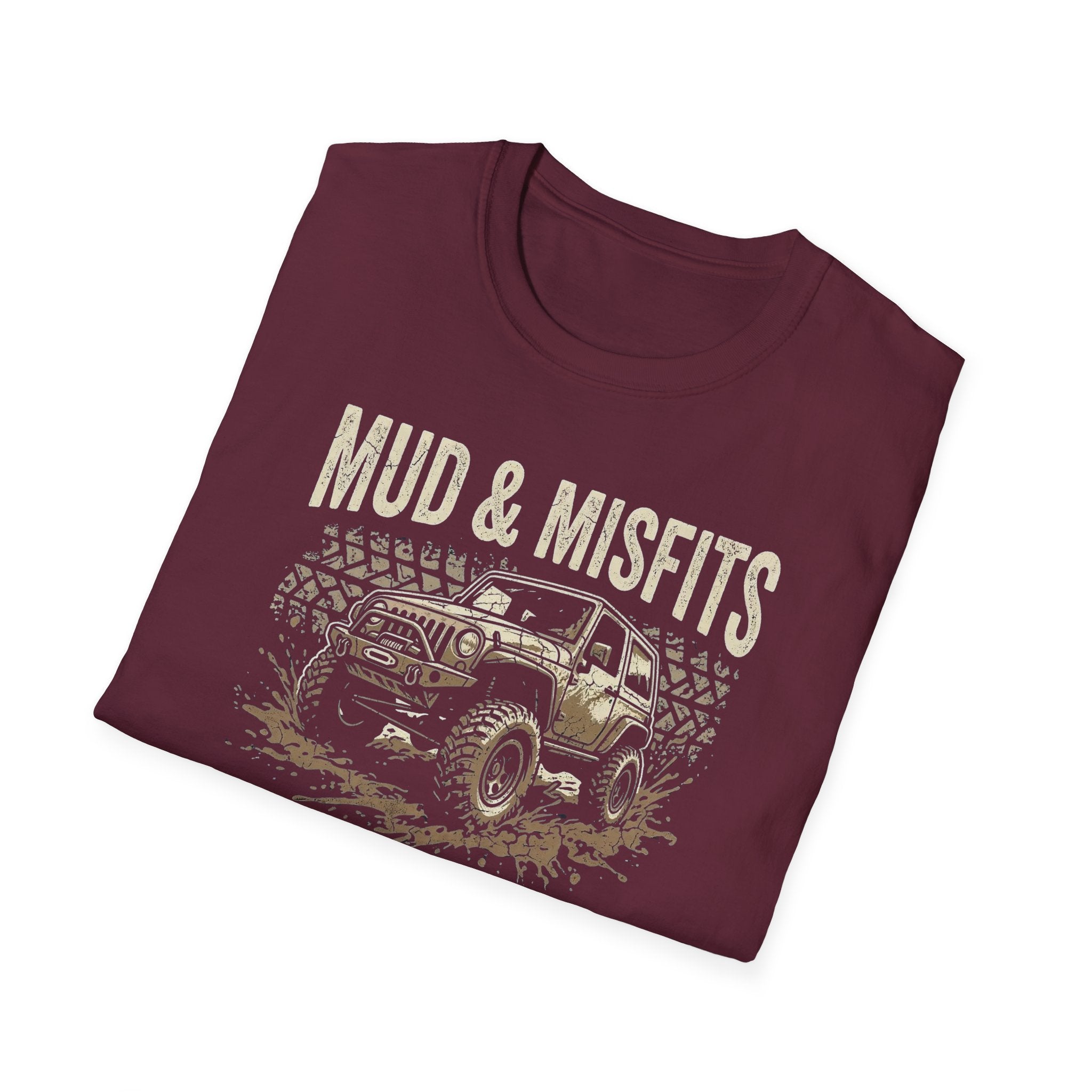 Mud & Misfits Monster Jeep T-shirt