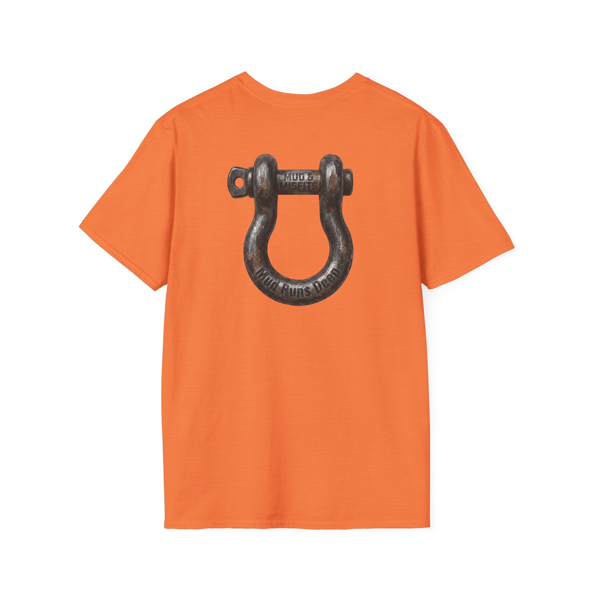 Mud & Misfits "Mud Runs Deep" Shackle Hook T-shirt