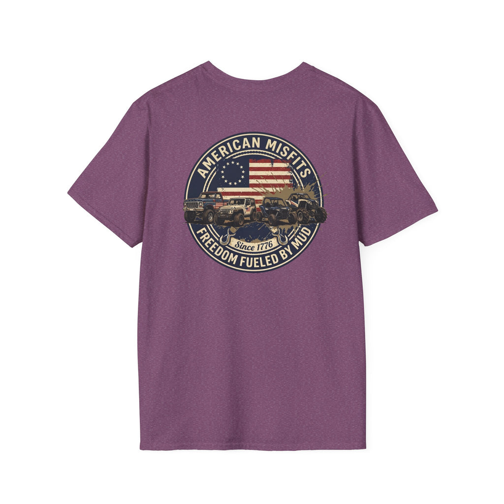 Mud & Misfits 'American Misfits - Freedom Fueled By Mud' T-shirt