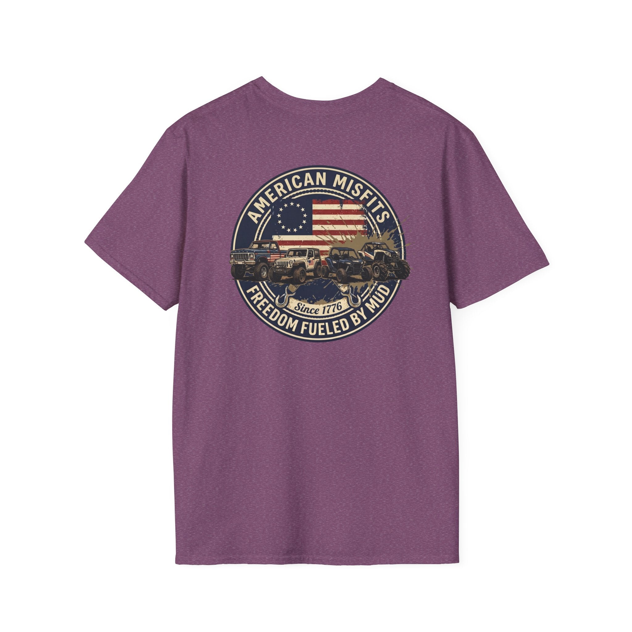 Mud & Misfits 'American Misfits - Freedom Fueled By Mud' T-shirt