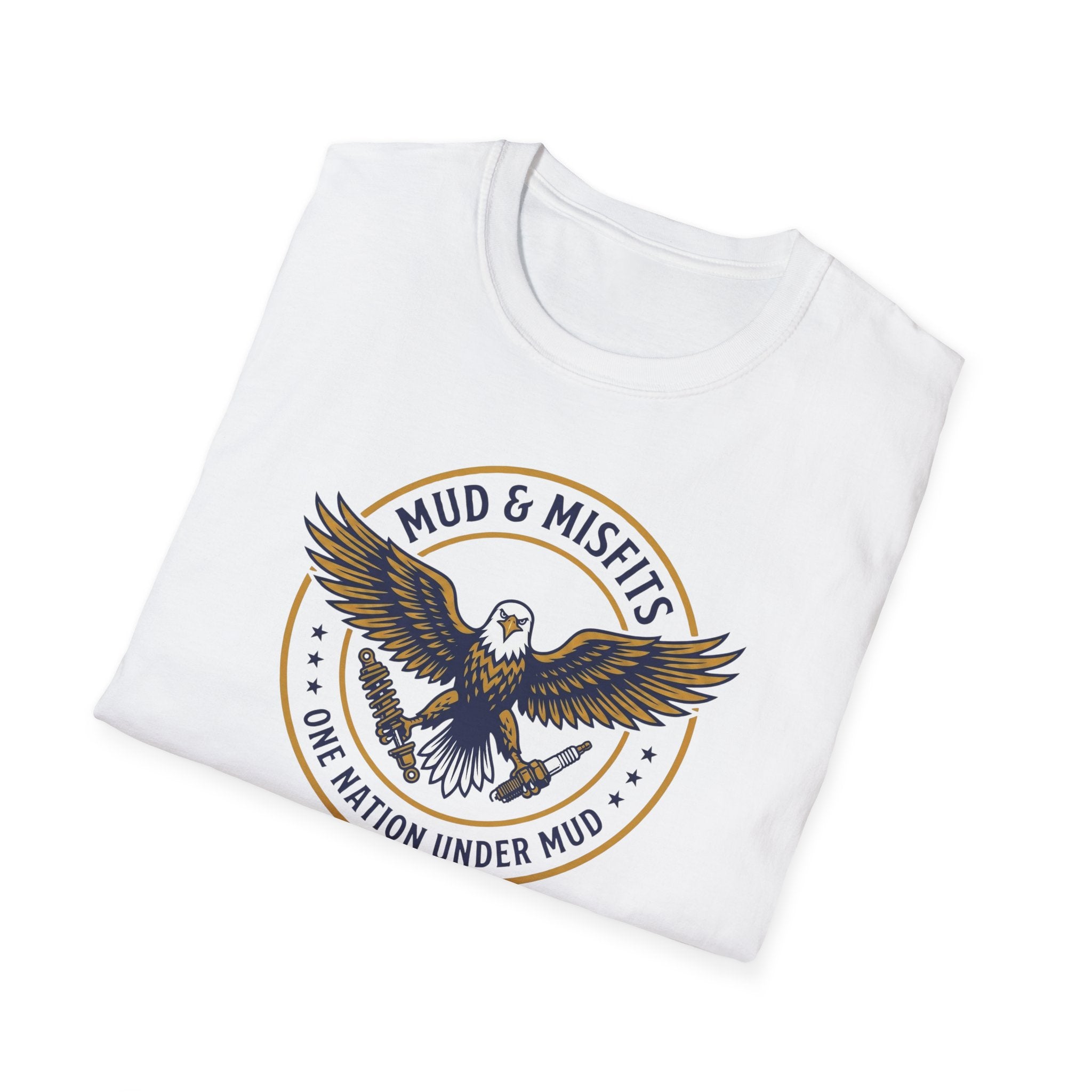 Mud & Misfits "One Nation Under Mud" Eagle T-shirt