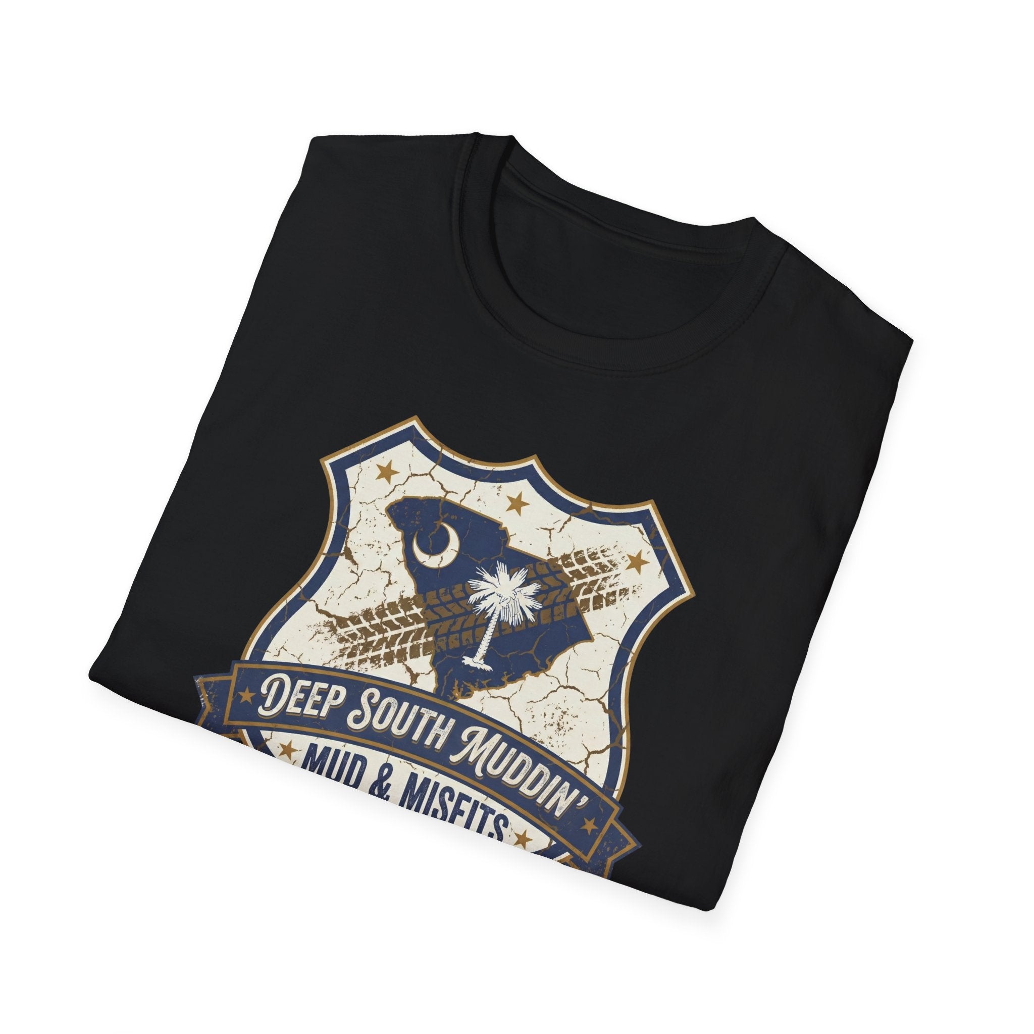 Mud & Misfits SC State Badge "Deep South Muddin" T-shirt