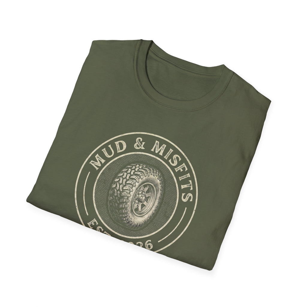 Mud & Misfits Mud Tire T-shirt