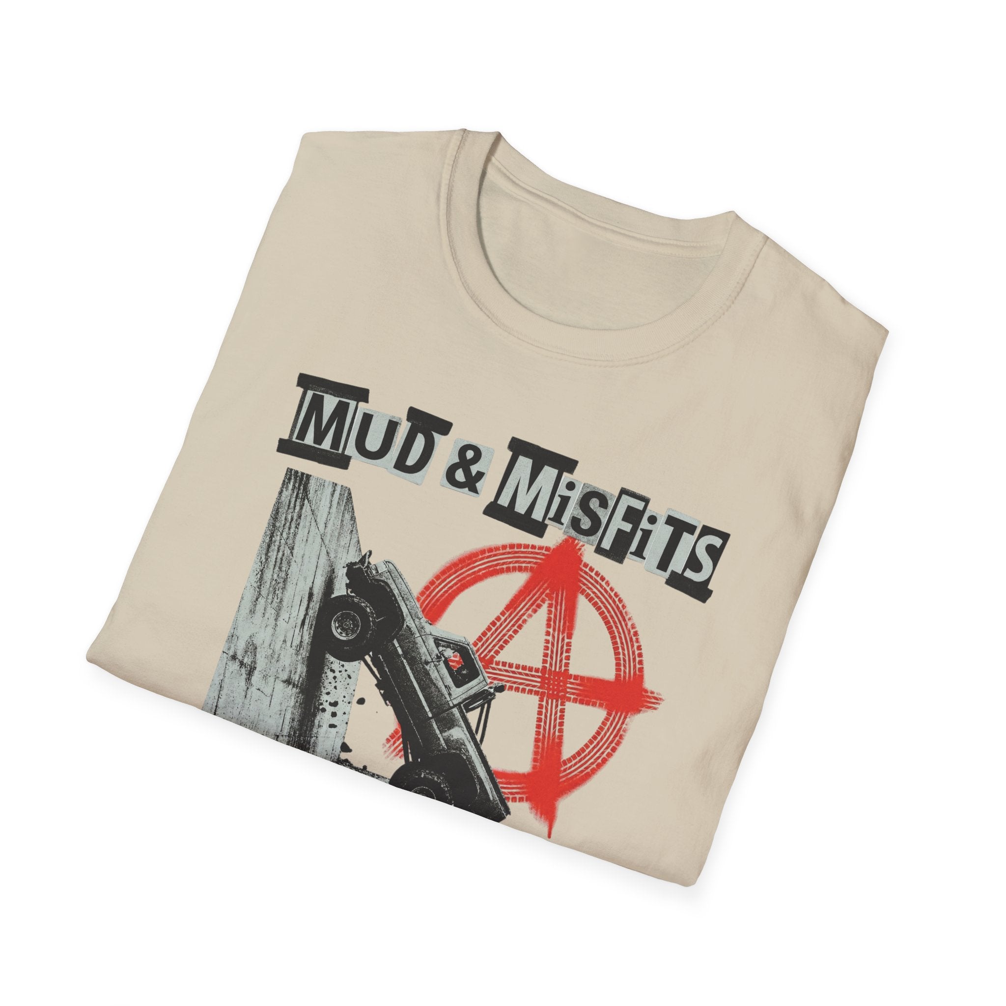 Mud & Misfits "Pavement Optional" Anarchy T-shirt