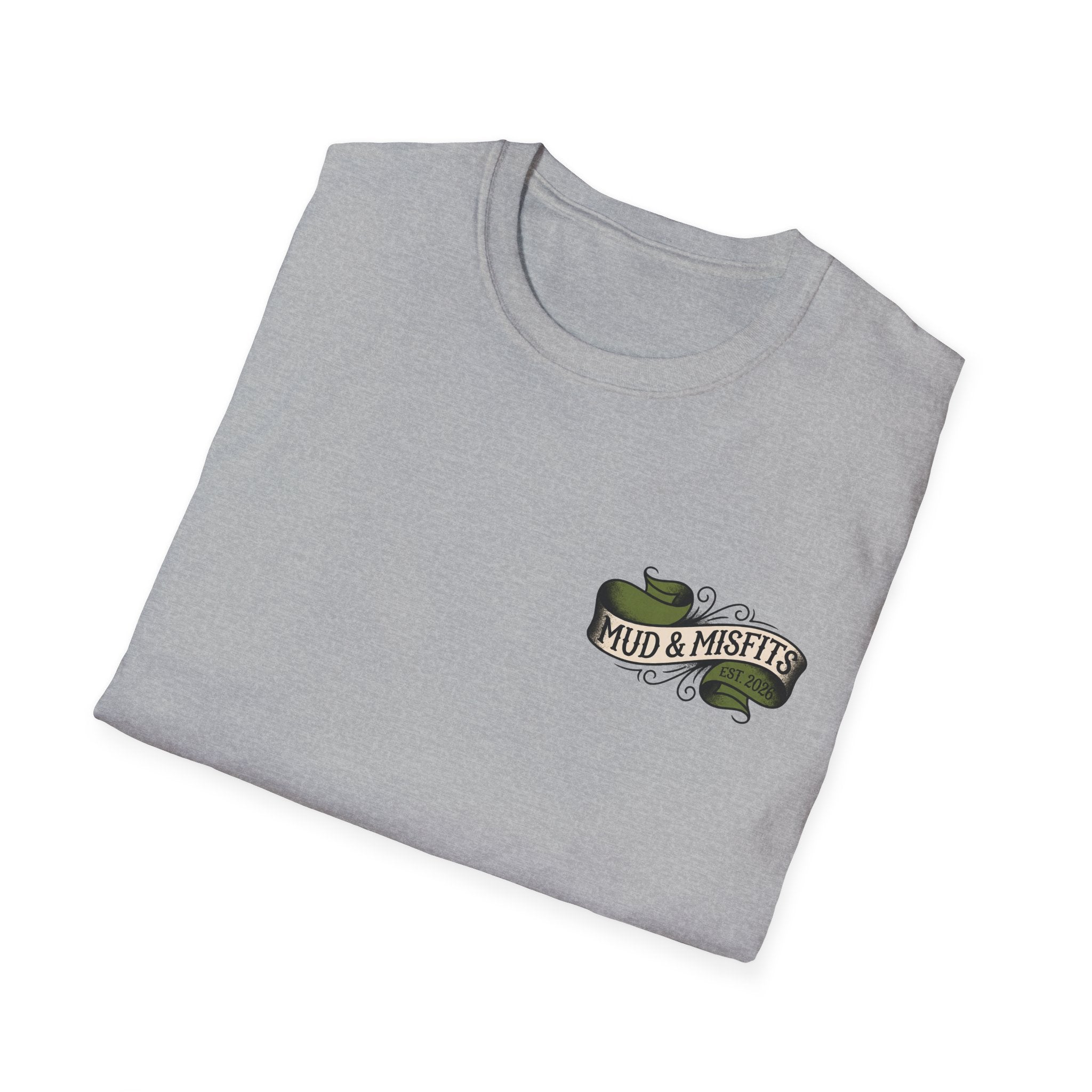 Mud & Misfits "My Favorite Shade is Mud" American Tattoo T-shirt