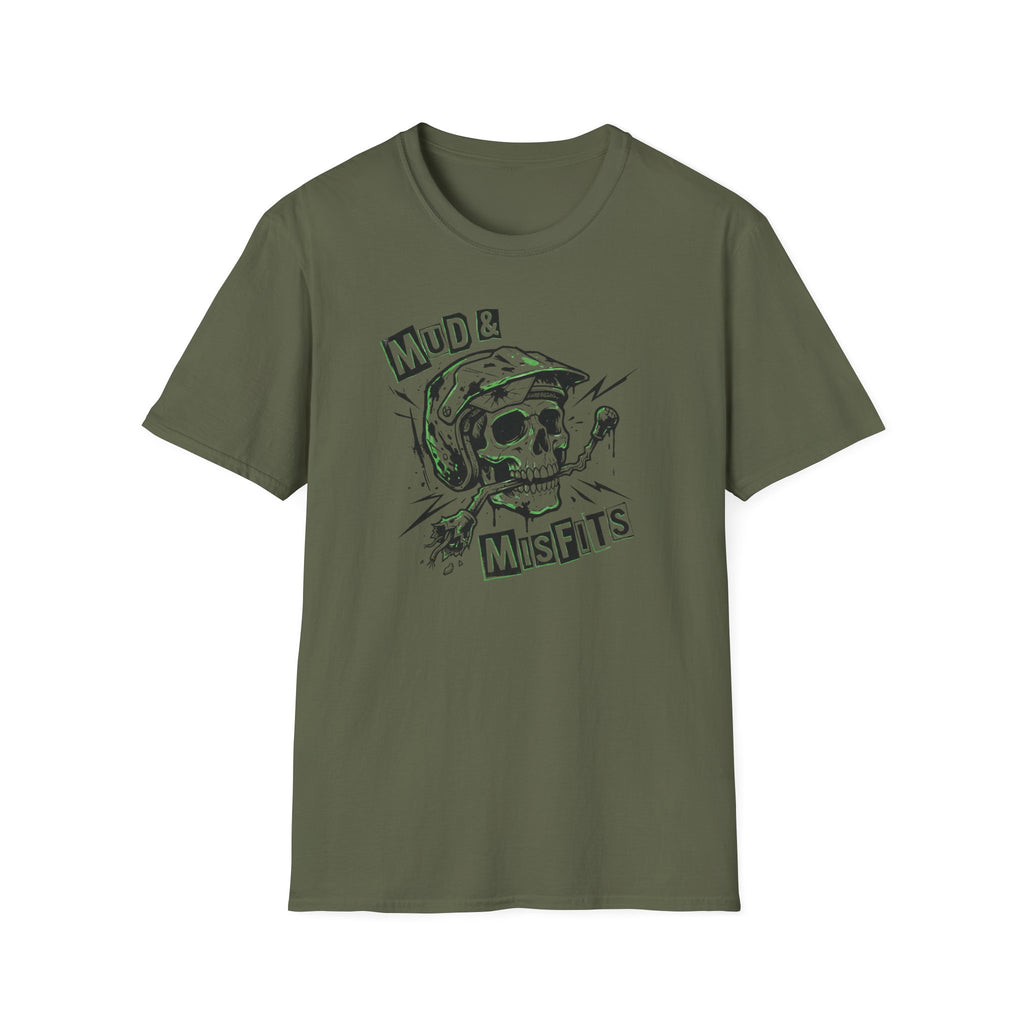 Mud & Misfits Skull Shifter T-shirt
