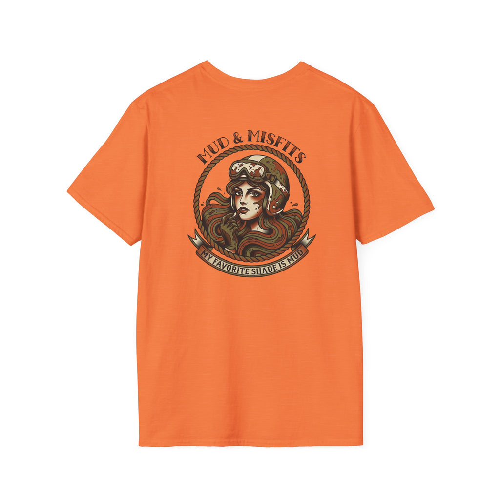 Mud & Misfits "My Favorite Shade is Mud" American Tattoo T-shirt