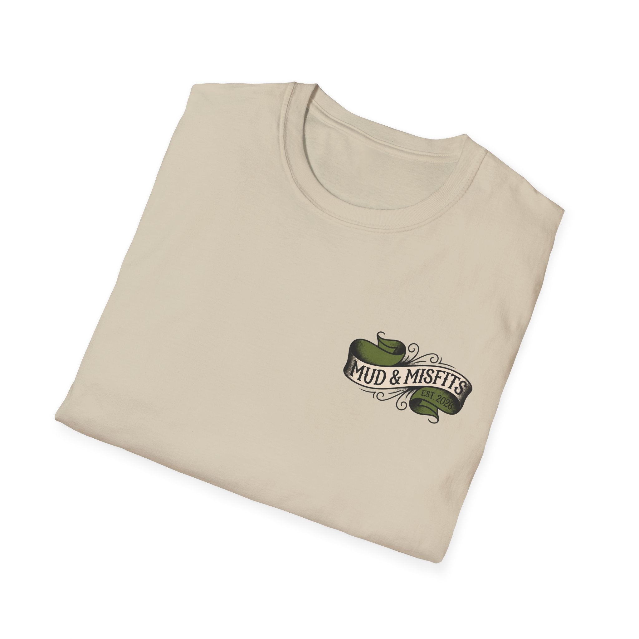 Mud & Misfits "My Favorite Shade is Mud" American Tattoo T-shirt