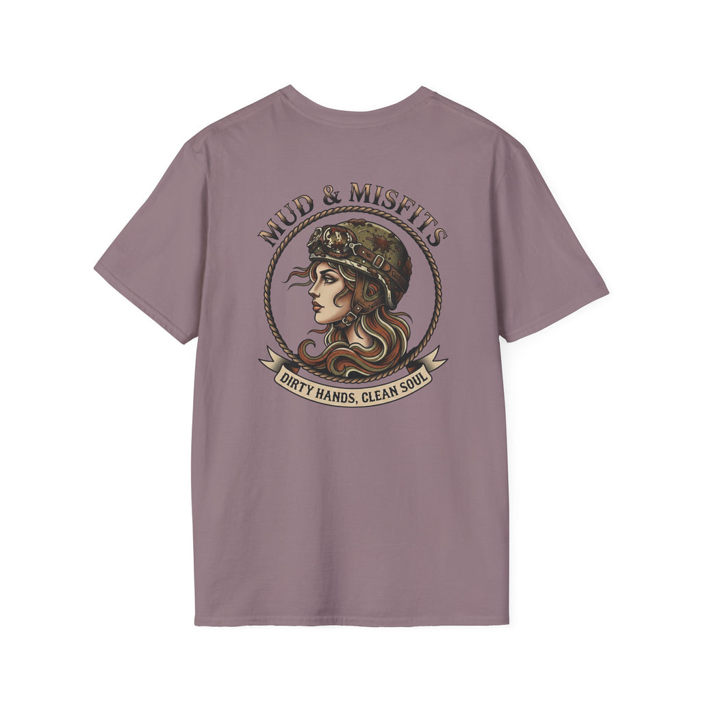 Mud & Misfits "Dirty Hands, Clean Soul" American Tattoo T-shirt