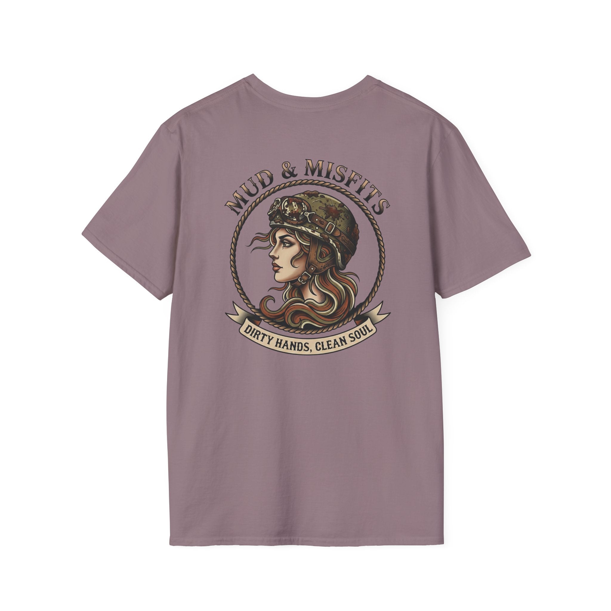 Mud & Misfits "Dirty Hands, Clean Soul" American Tattoo T-shirt