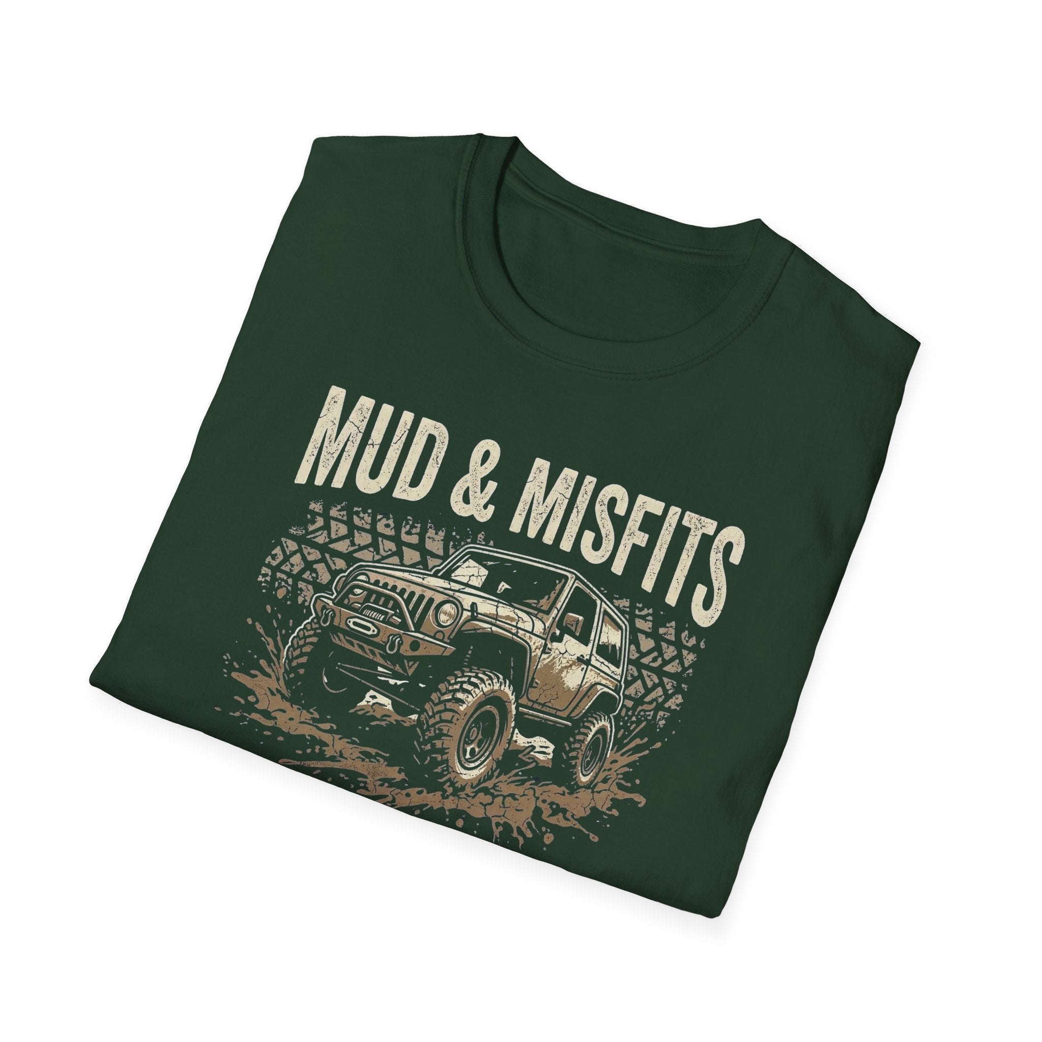 Mud & Misfits Monster Jeep T-shirt