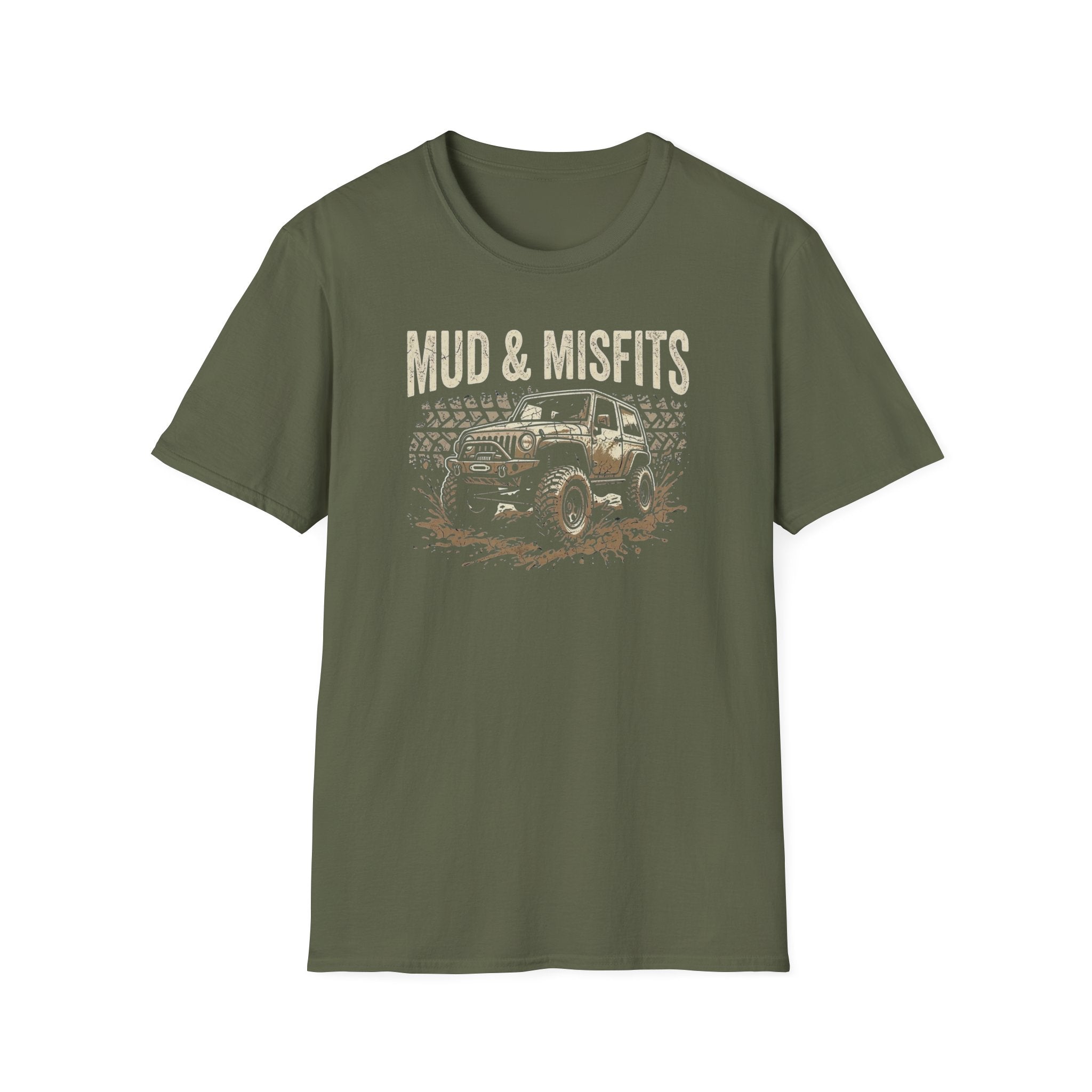 Mud & Misfits Monster Jeep T-shirt