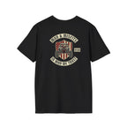 Mud & Misfits "In Mud We Trust" Biker Patch T-shirt