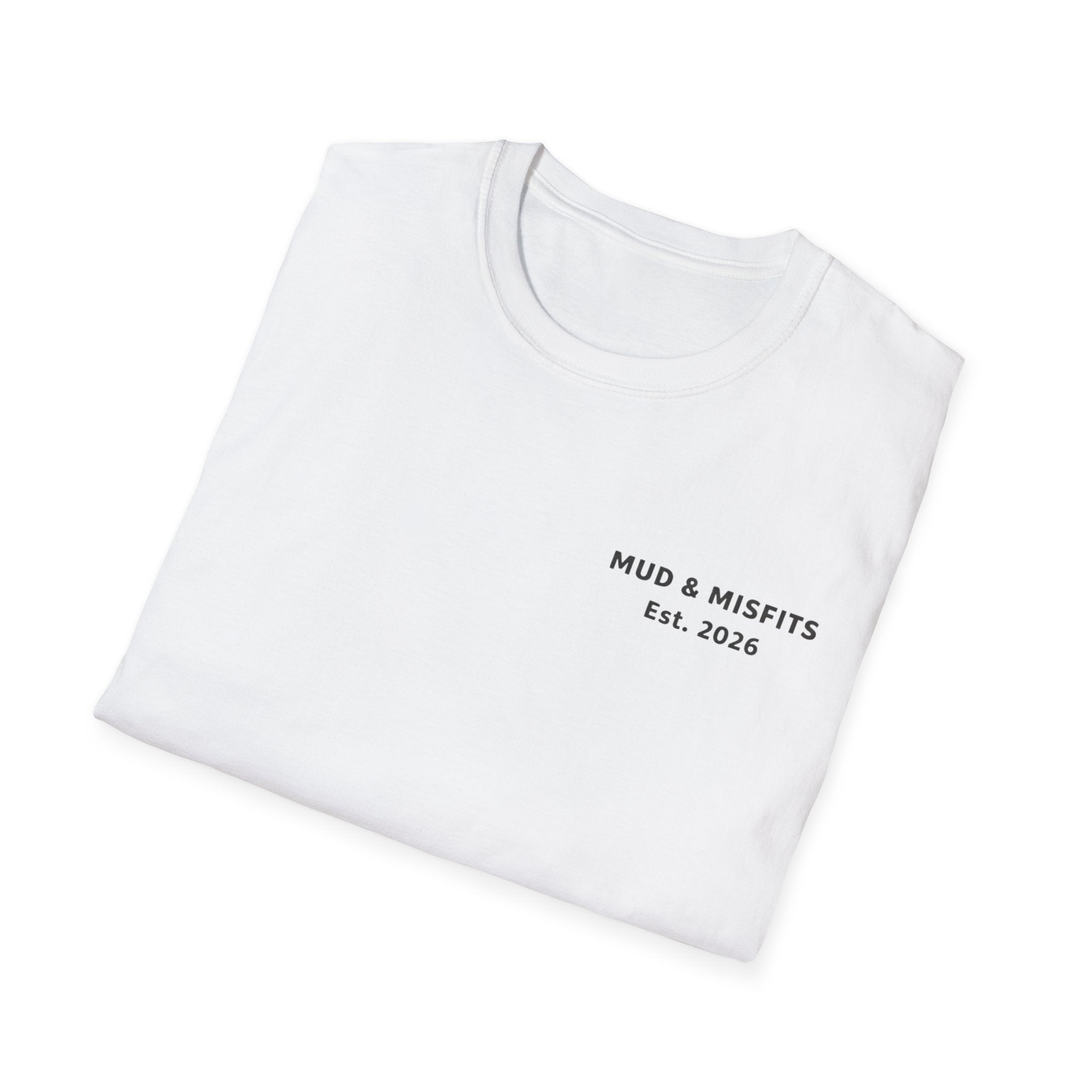 Mud & Misfits "Muddin' Ahead" Trail Sign T-shirt