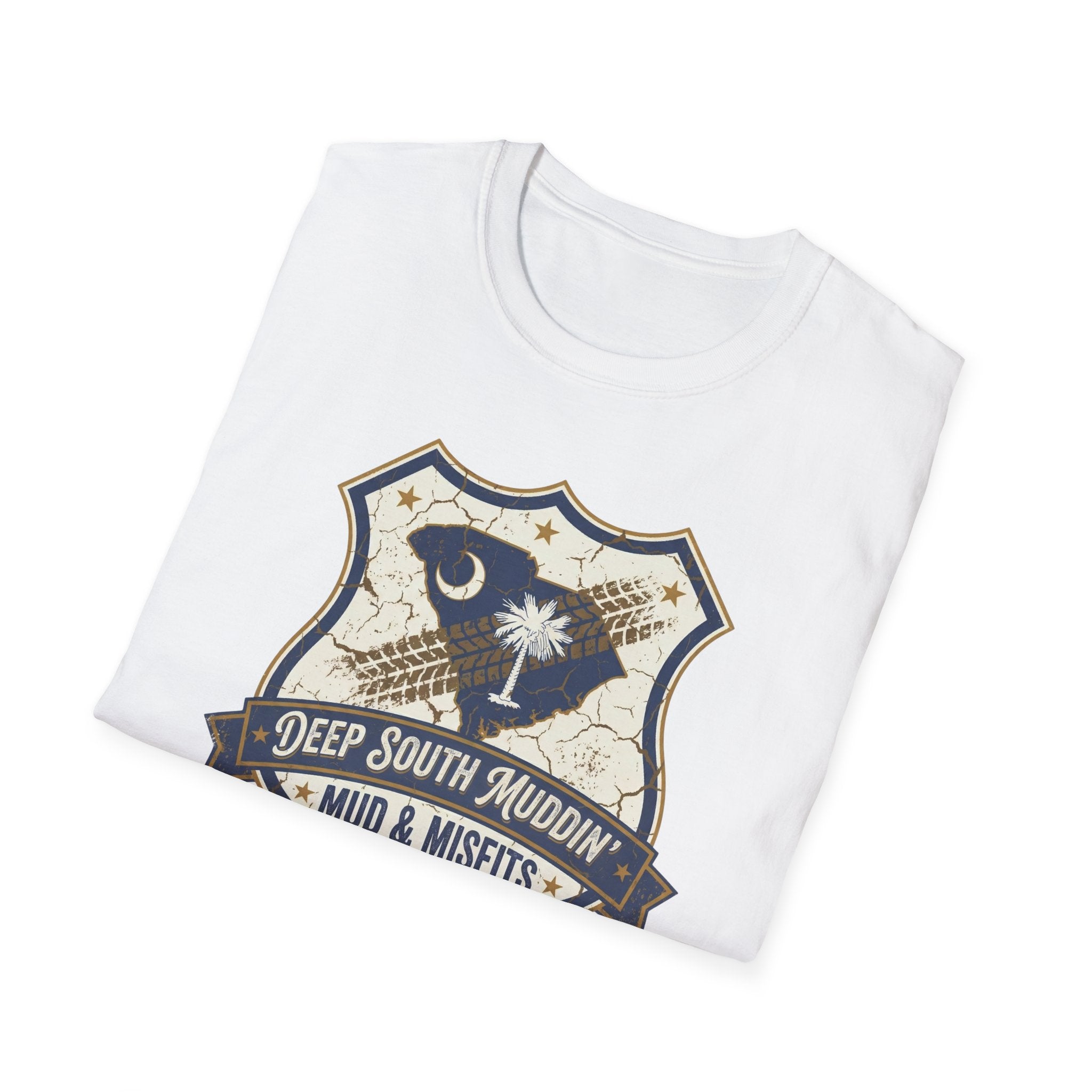 Mud & Misfits SC State Badge "Deep South Muddin" T-shirt