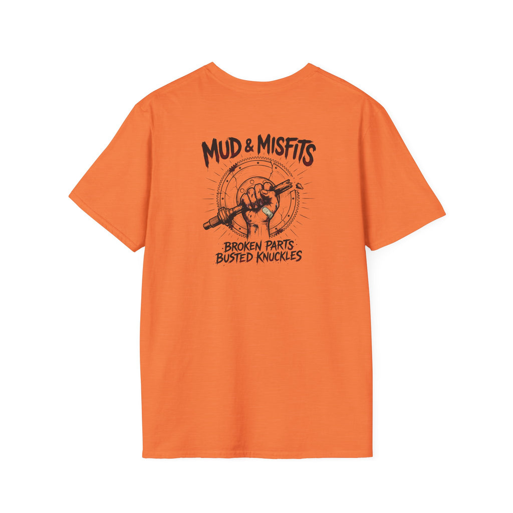 Mud & Misfits "Broken Parts Busted Knuckles" T-shirt