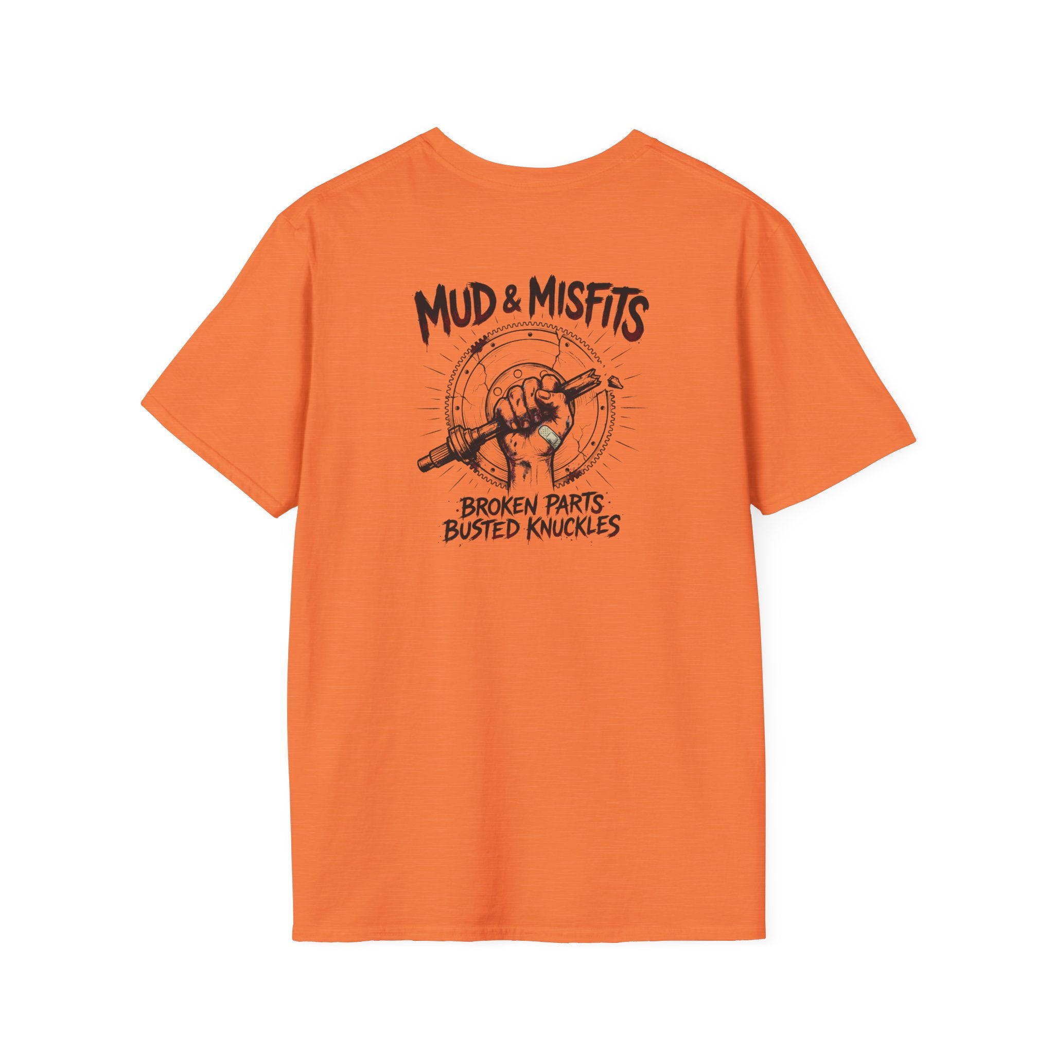Mud & Misfits "Broken Parts Busted Knuckles" T-shirt