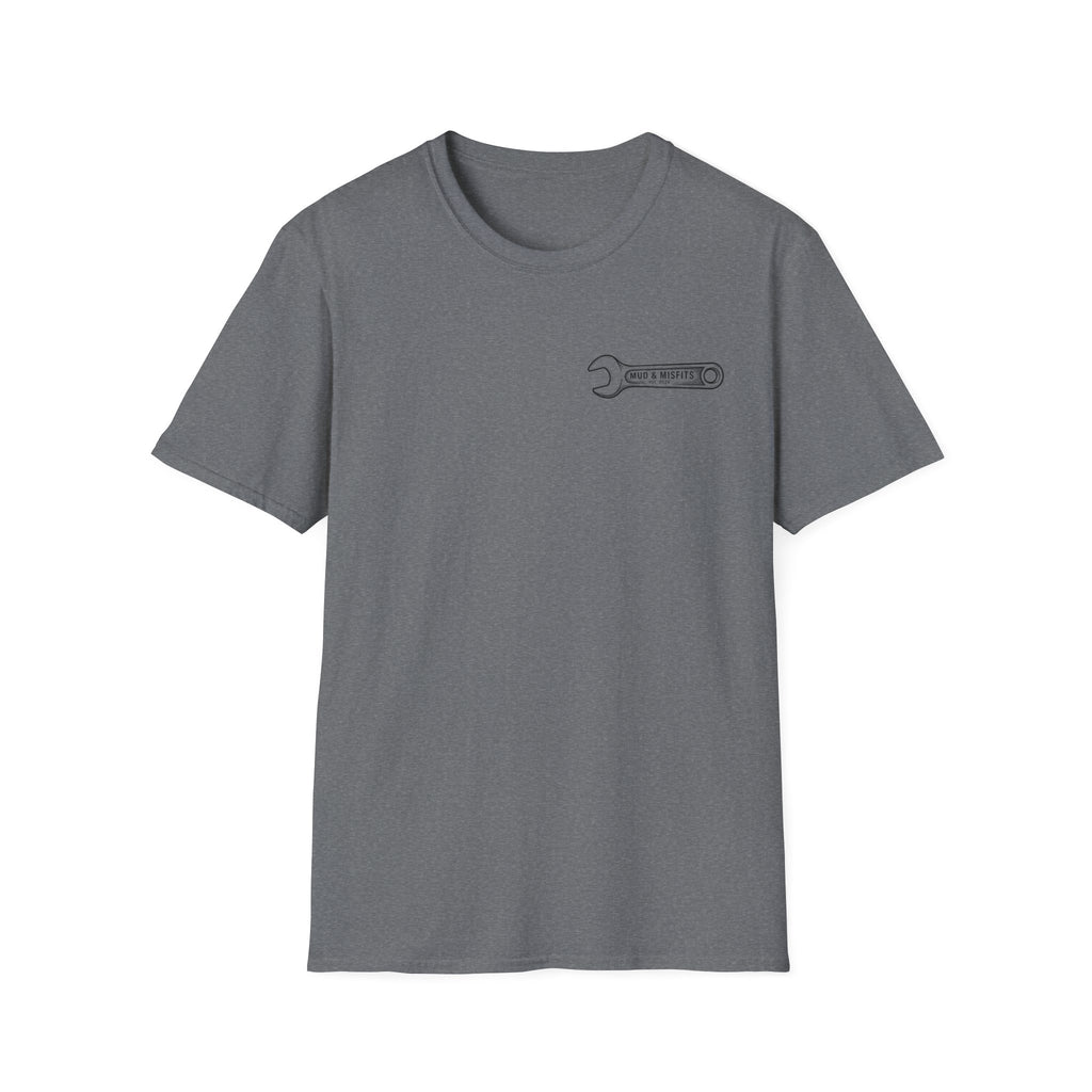 Mud & Misfits "Garage Built Trail Tested" T-shirt