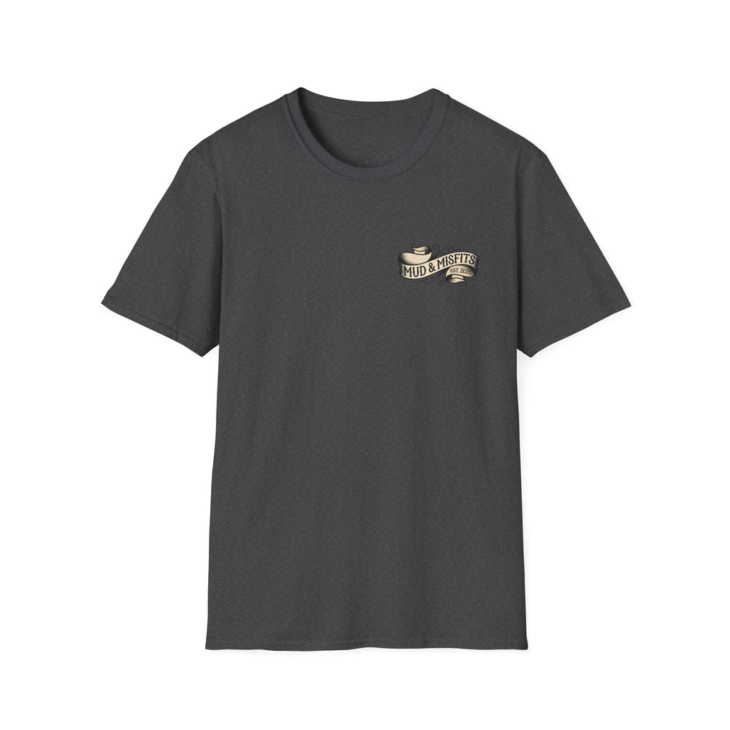 Mud & Misfits "Mud In Our Veins" American Tattoo T-shirt