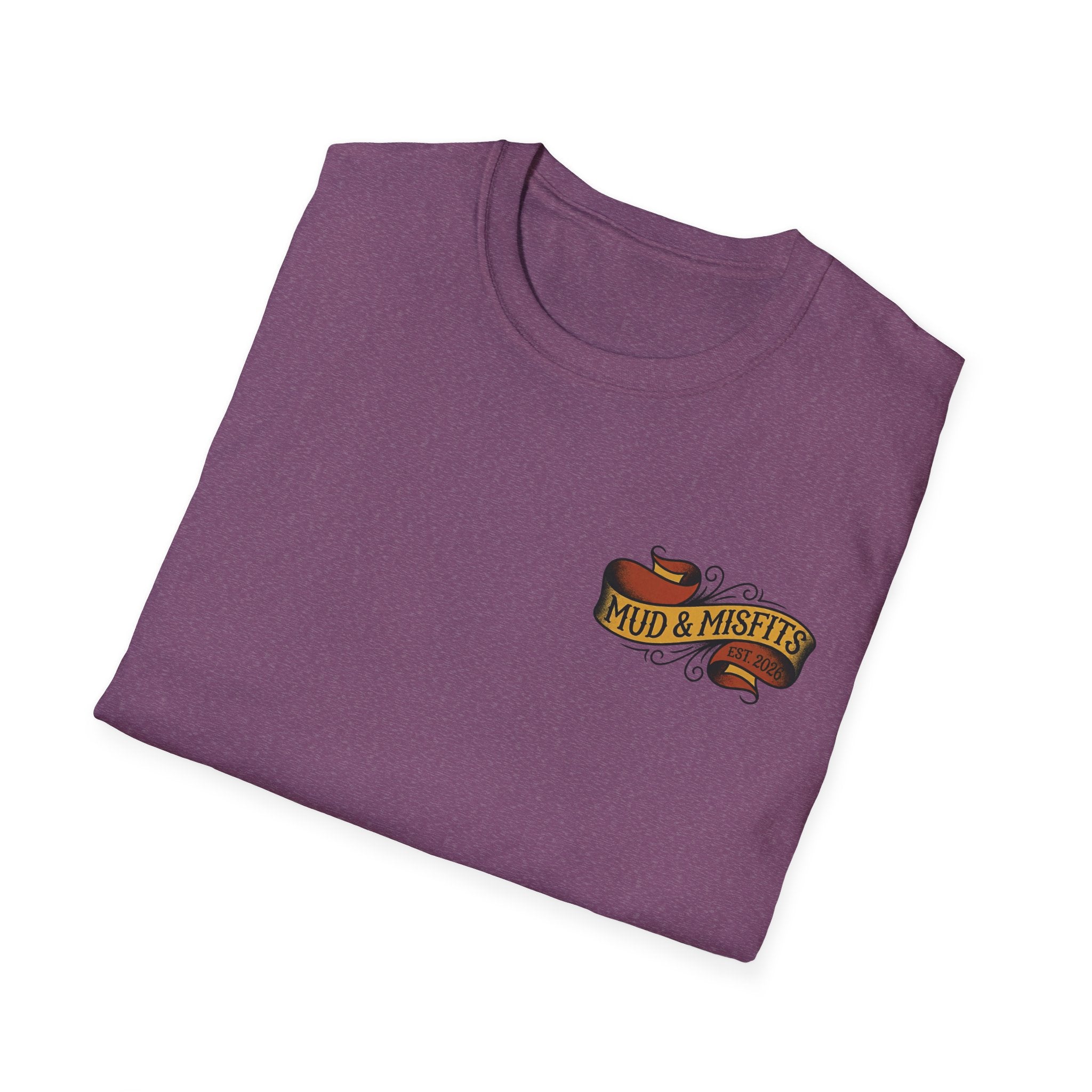 Mud & Misfits "Death Before Pavement" American Tattoo T-shirt