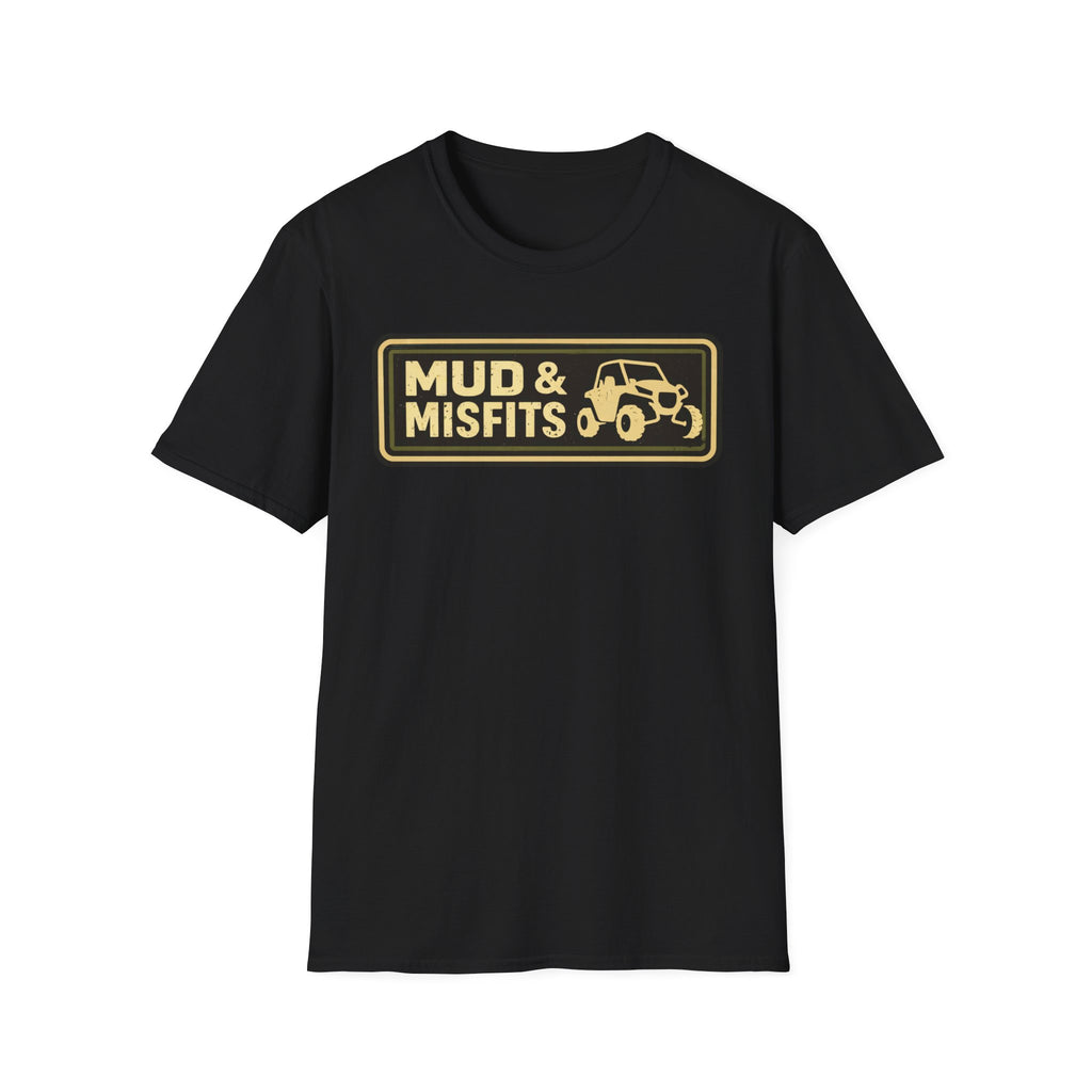 Mud & Misfits Dark Horizontal Patch T-shirt