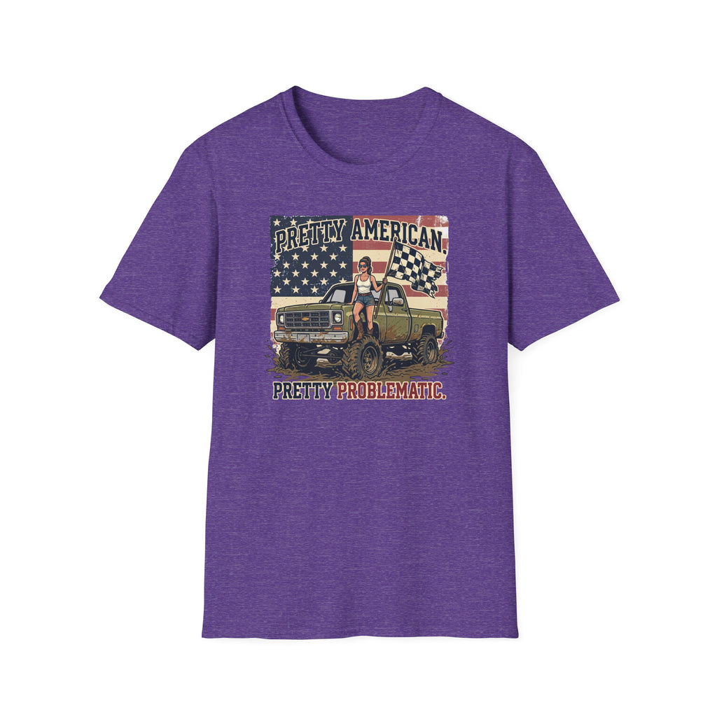 Mud & Misfits 'Pretty American - Pretty Problematic' T-shirt