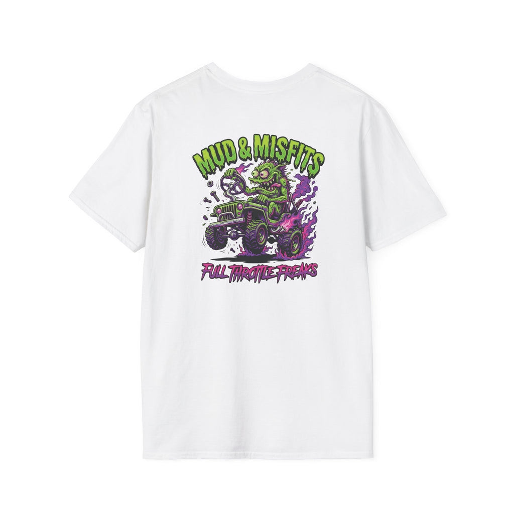 Mud & Misfits Monsters "Full Throttle Freaks" T-shirt