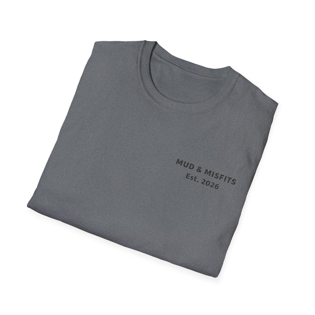 Mud & Misfits "Muddin' Ahead" Trail Sign T-shirt