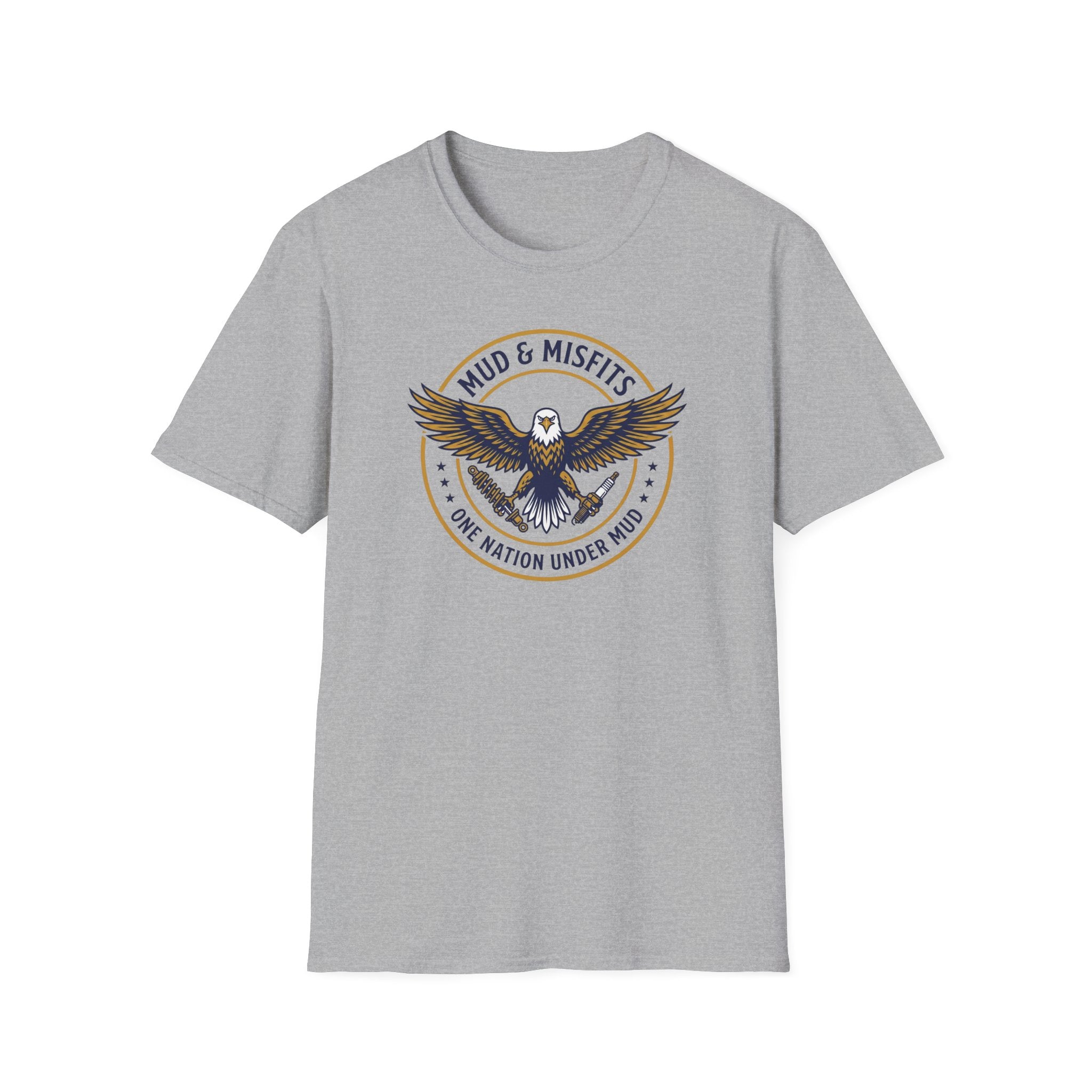 Mud & Misfits "One Nation Under Mud" Eagle T-shirt
