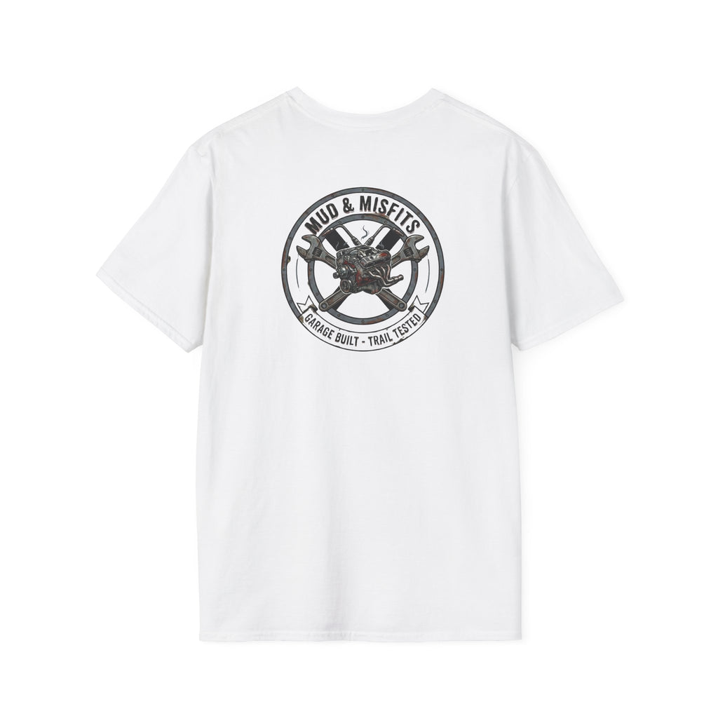 Mud & Misfits "Garage Built Trail Tested" T-shirt