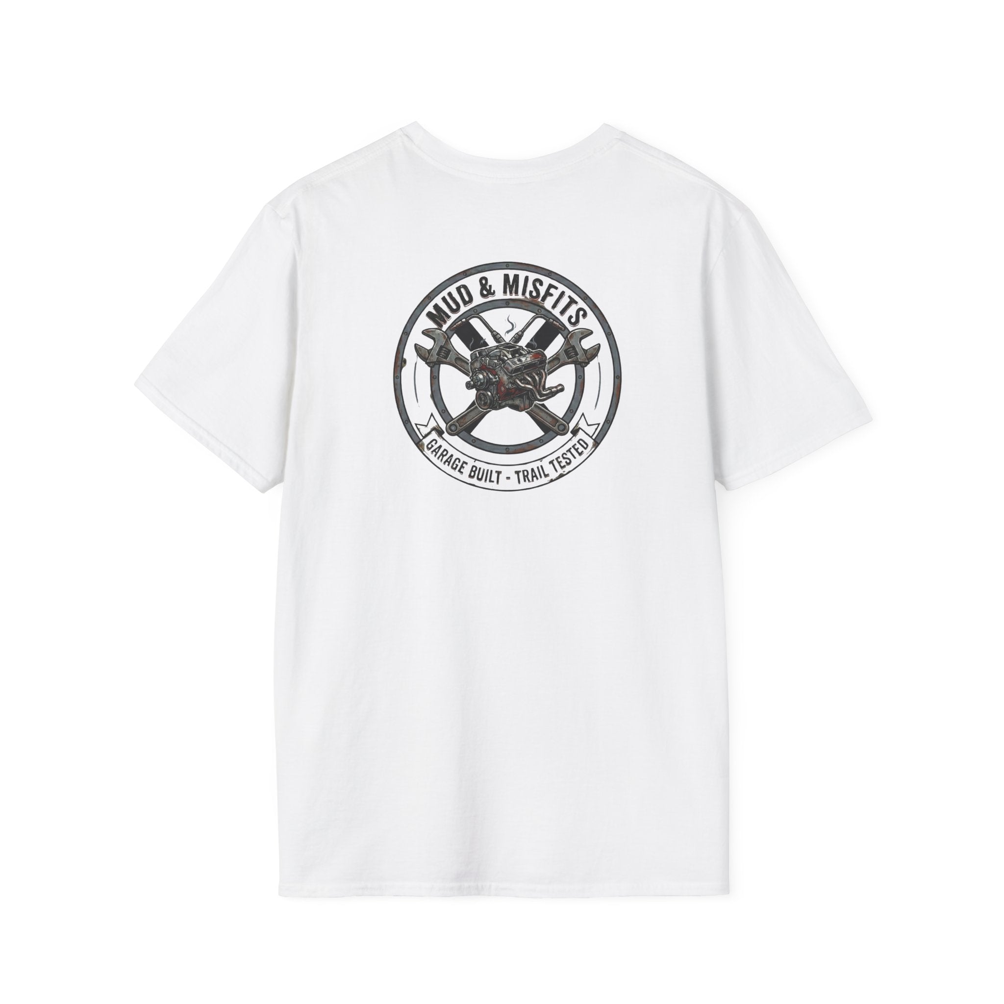 Mud & Misfits "Garage Built Trail Tested" T-shirt